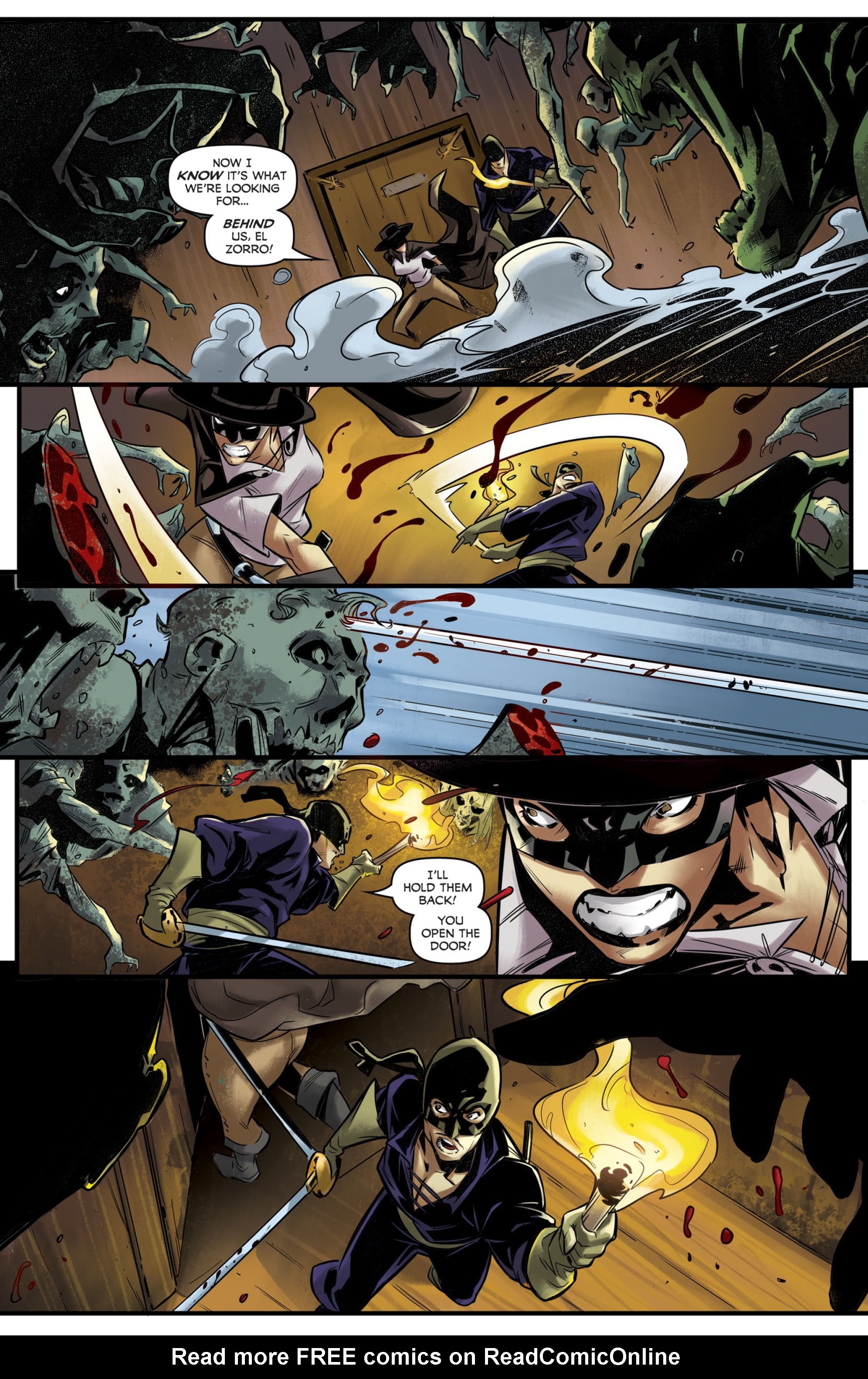 Read online Zorro: Galleon Of the Dead comic -  Issue #4 - 11