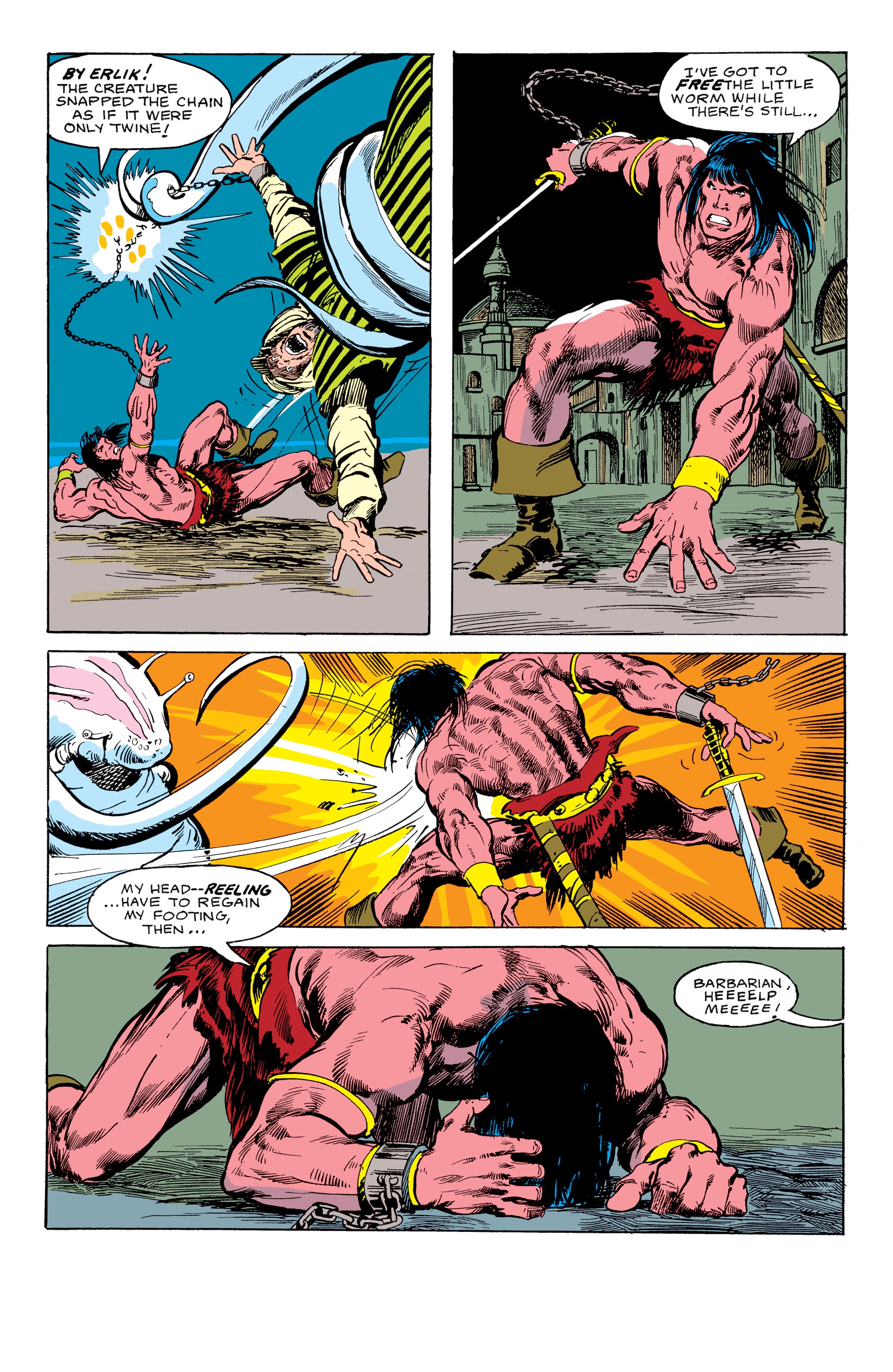 Read online Conan the Barbarian Epic Collection: The Original Marvel Years - Of Once and Future Kings comic -  Issue # TPB (Part 3) - 99