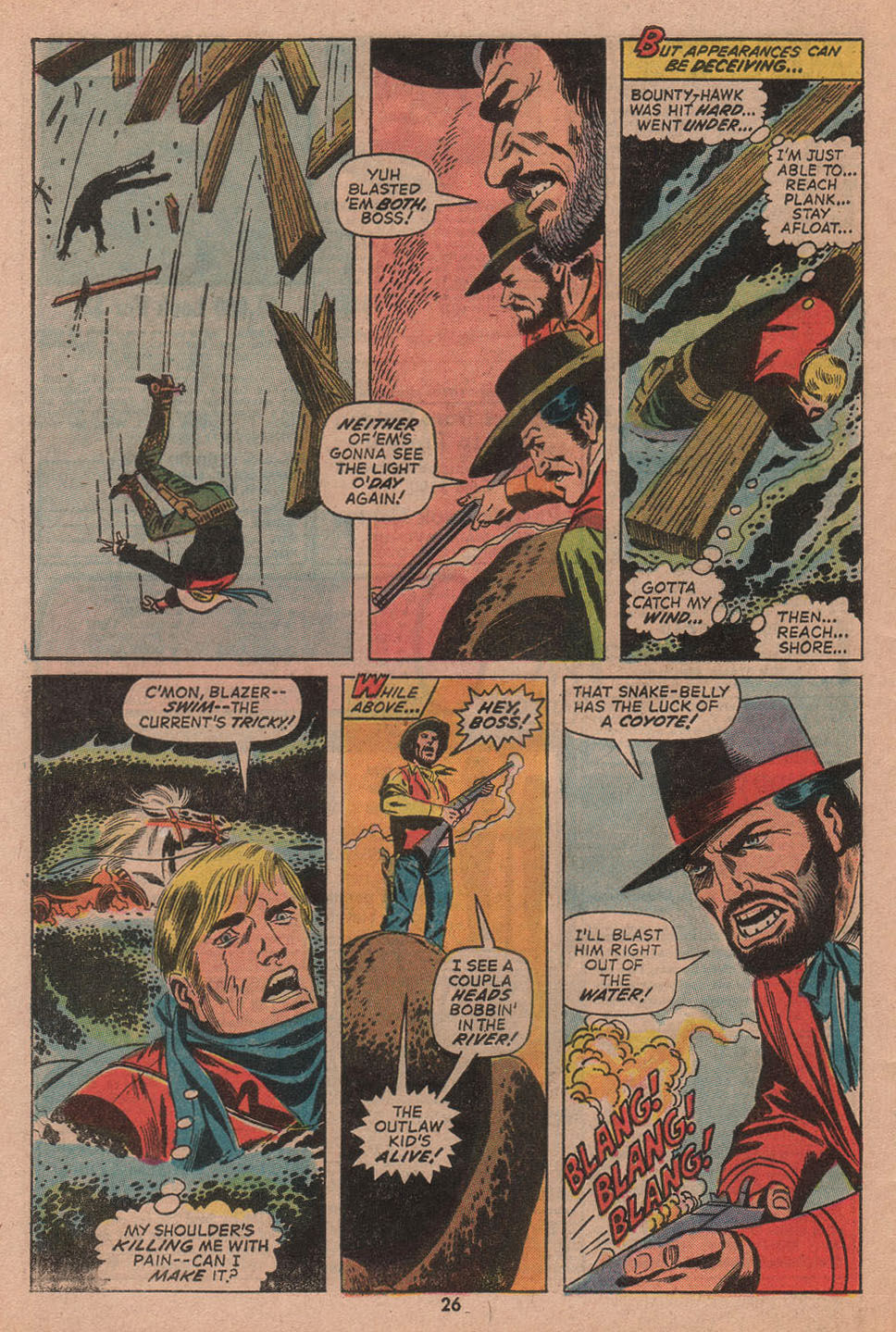 Read online The Outlaw Kid (1970) comic -  Issue #12 - 28
