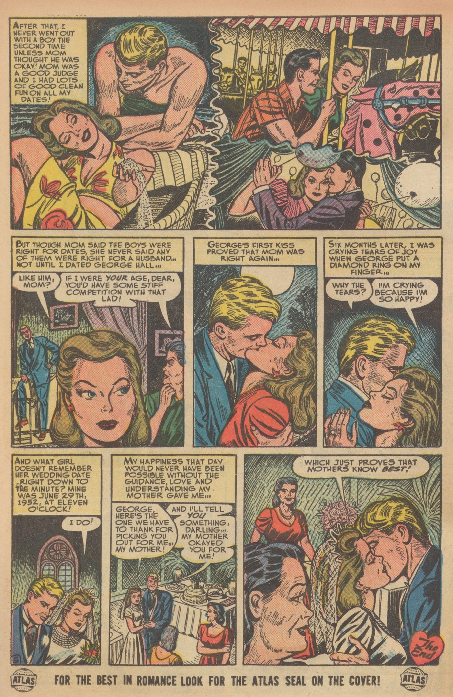 Read online Love Romances comic -  Issue #41 - 24