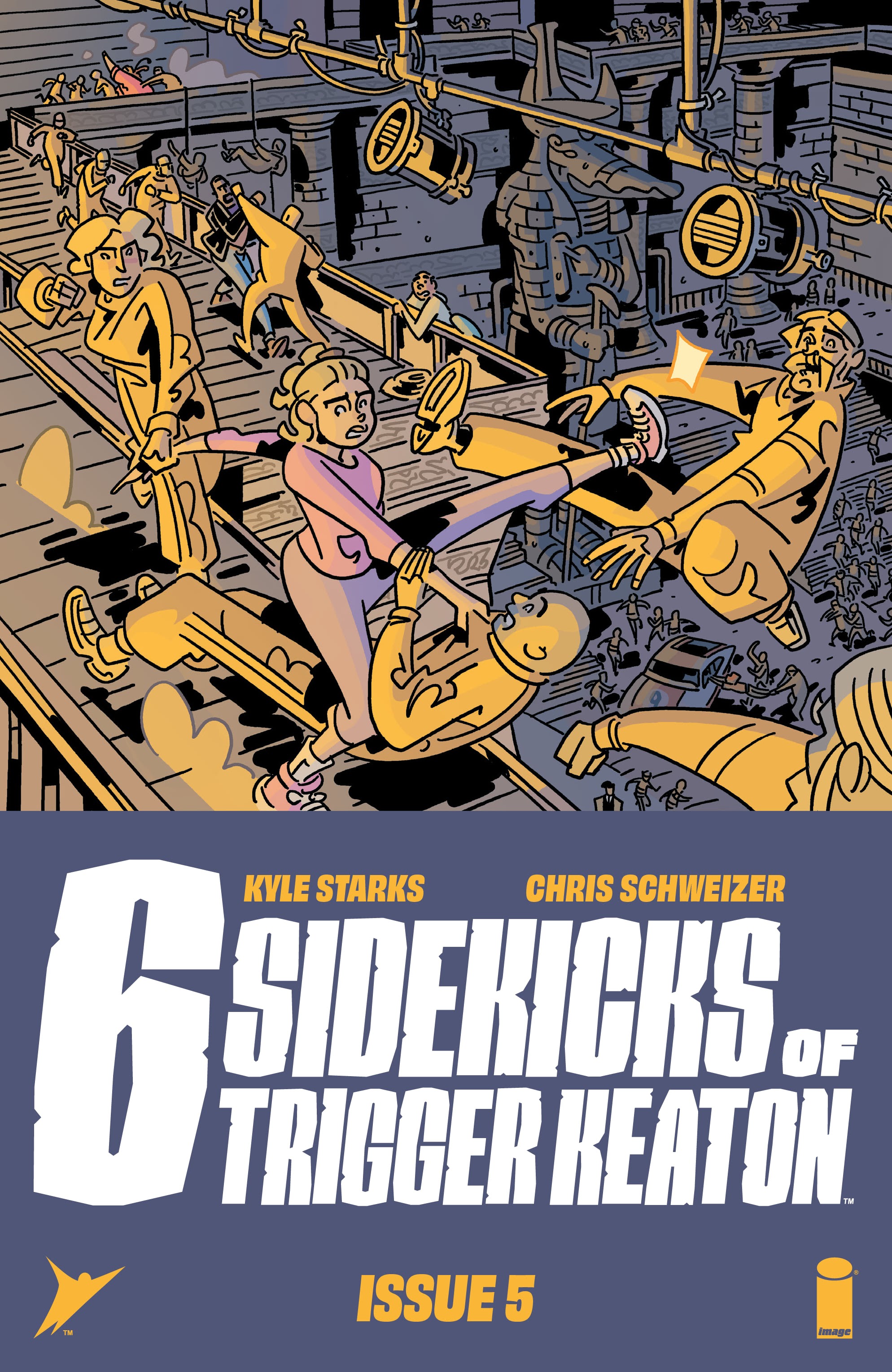 Read online The Six Sidekicks of Trigger Keaton comic -  Issue #5 - 1