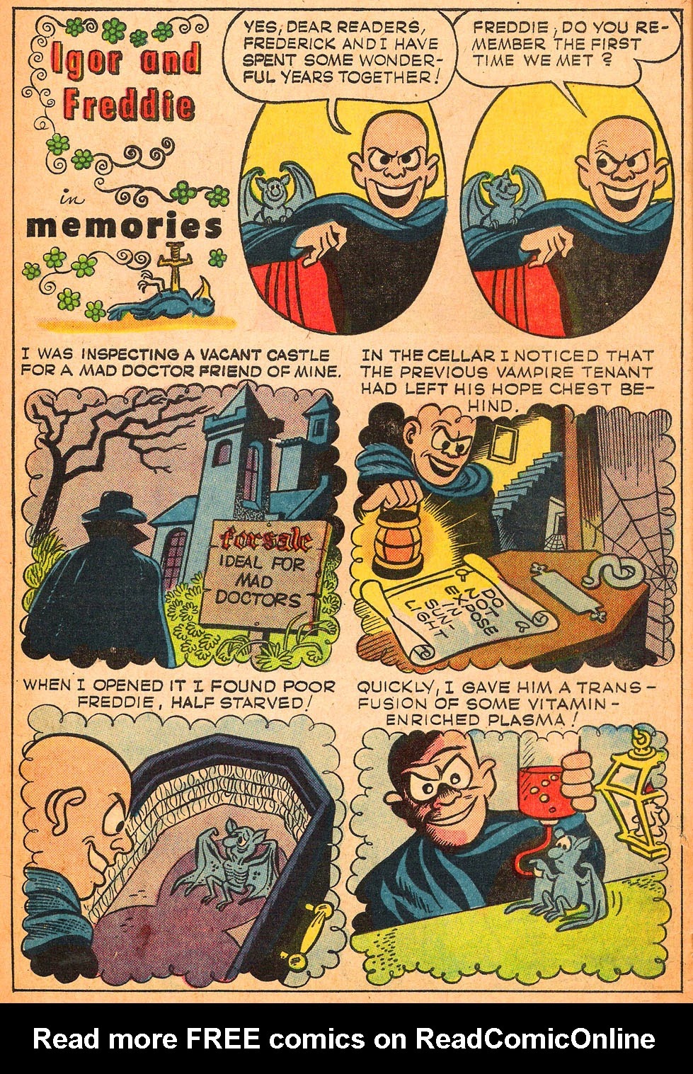 Read online Tales Calculated to Drive You Bats (1966) comic -  Issue # Full - 32
