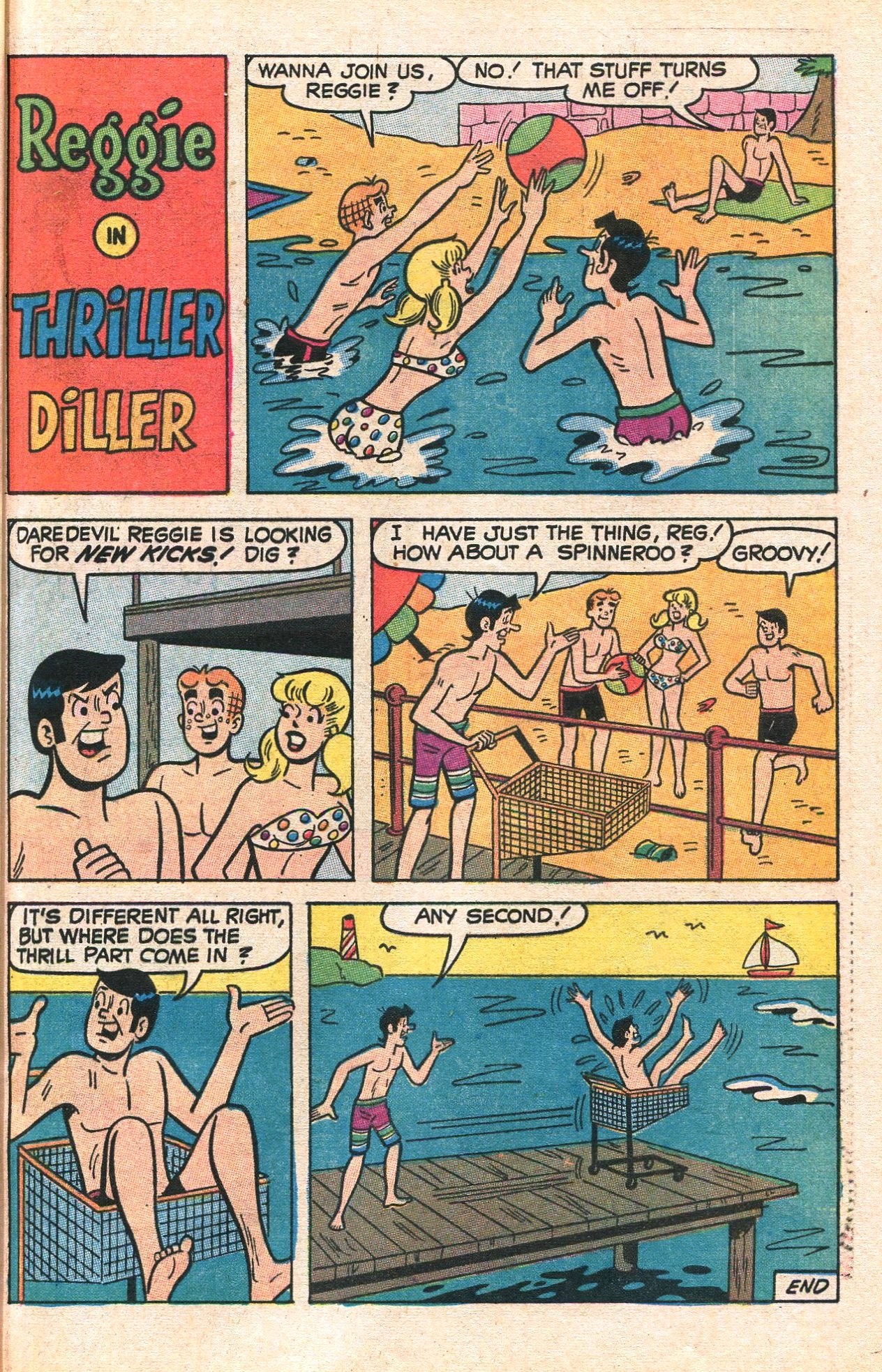 Read online Reggie's Wise Guy Jokes comic -  Issue #9 - 33