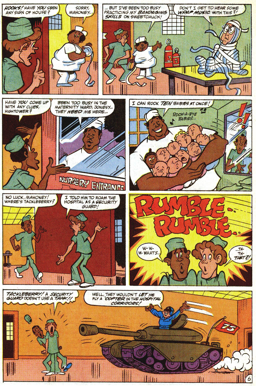 Read online Police Academy comic -  Issue #3 - 7