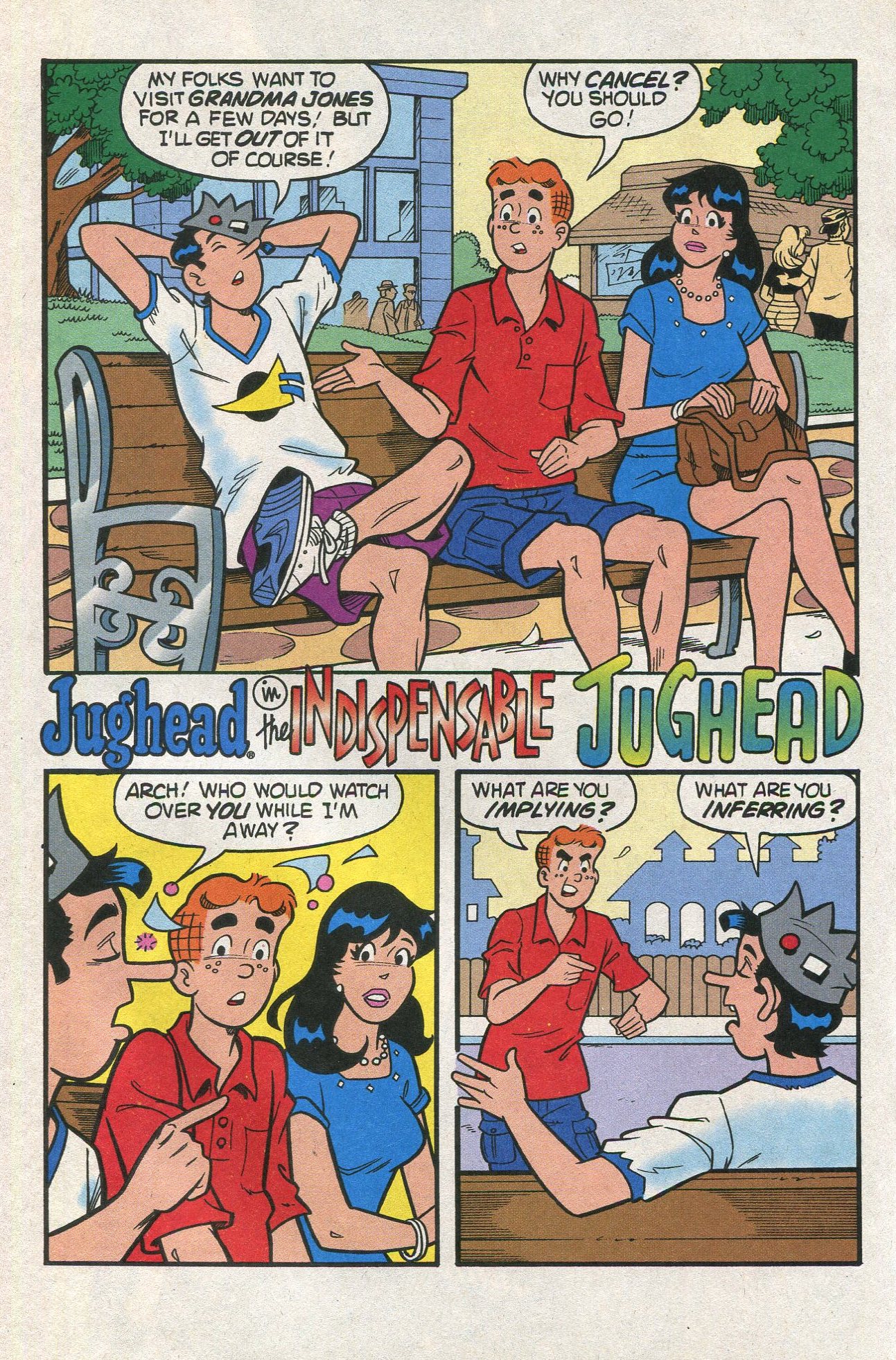 Read online Archie's Pal Jughead Comics comic -  Issue #131 - 20