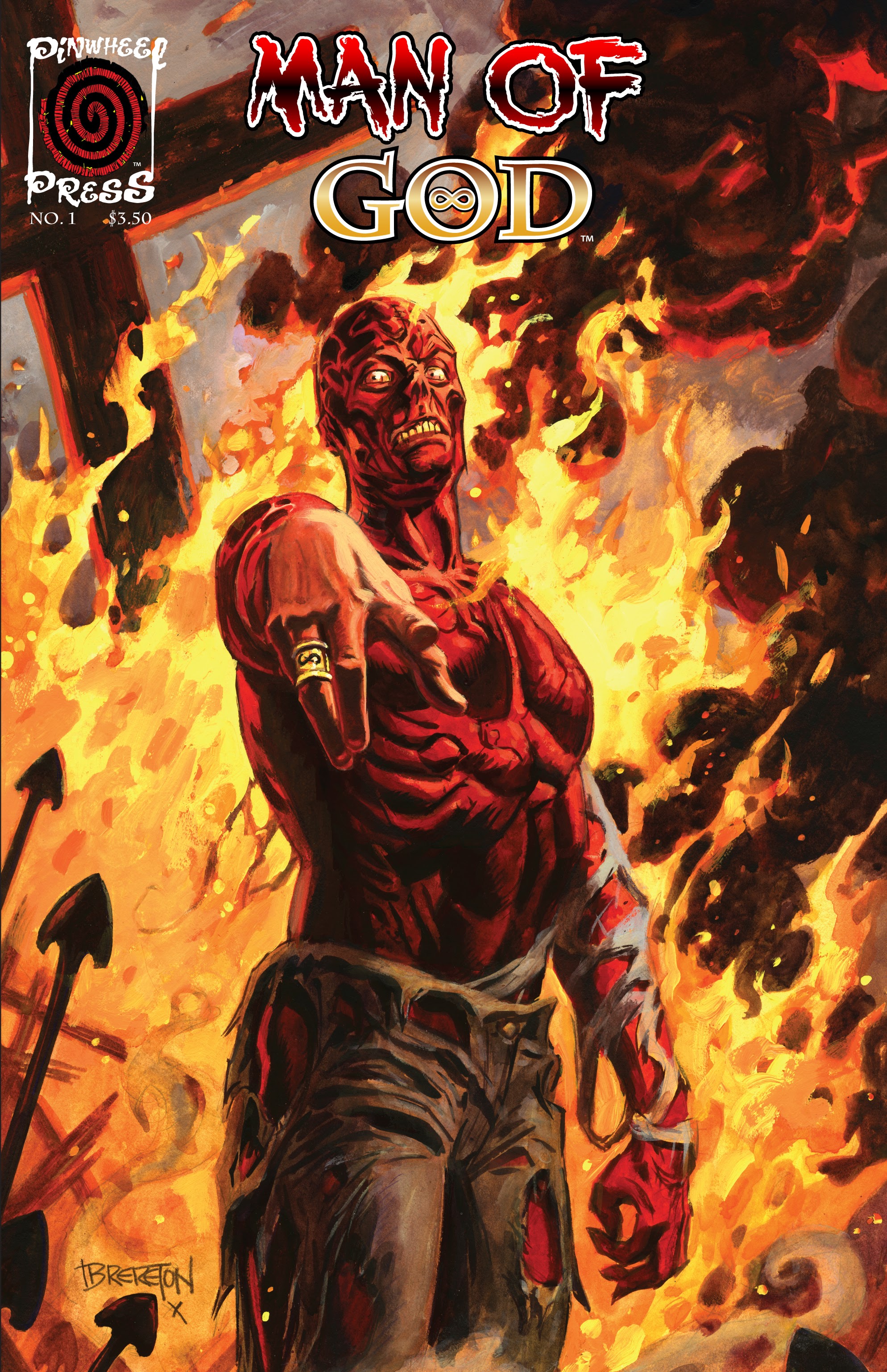 Read online Man of God comic -  Issue #1 - 2