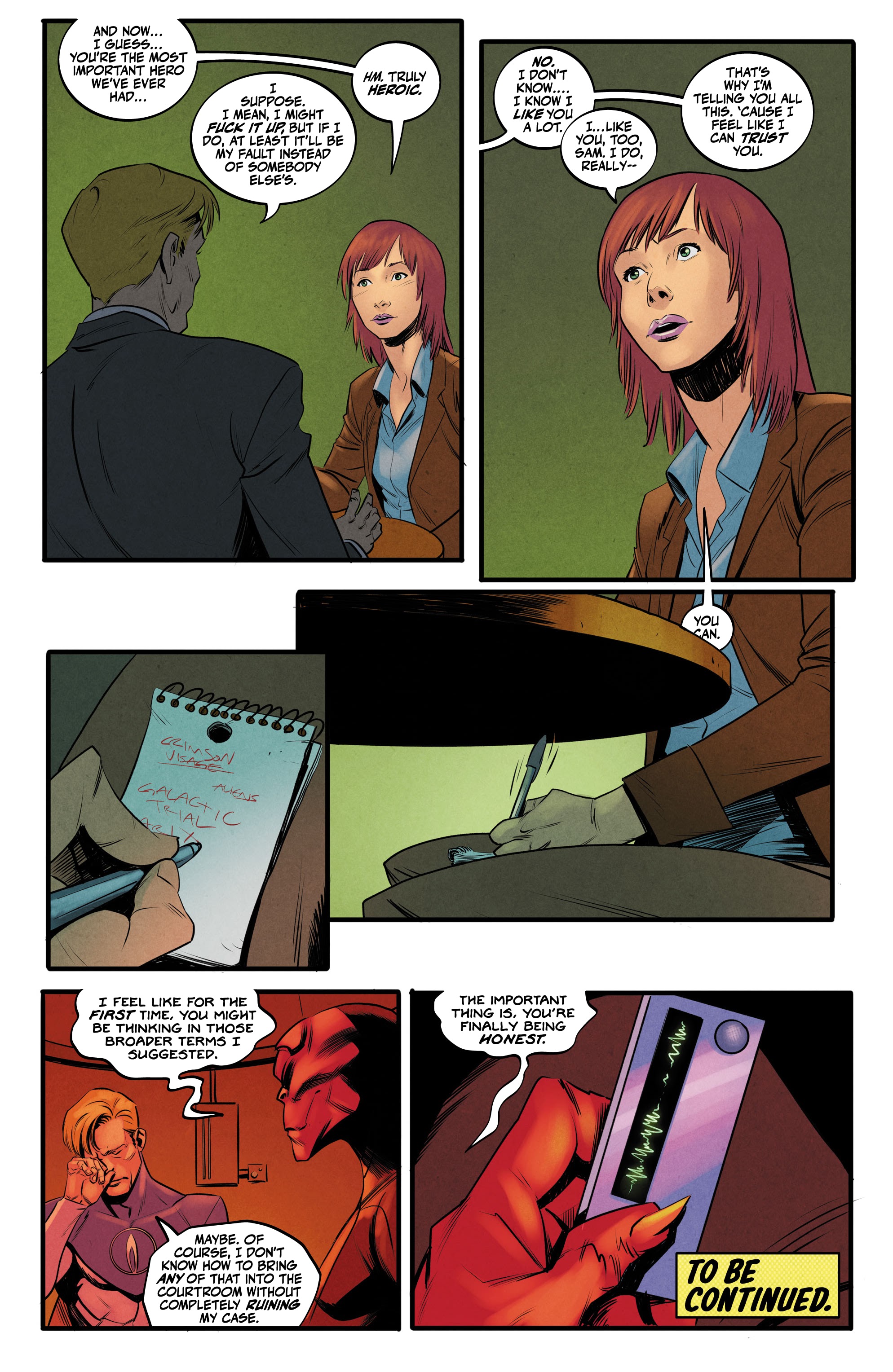 Read online The Blue Flame comic -  Issue #5 - 24