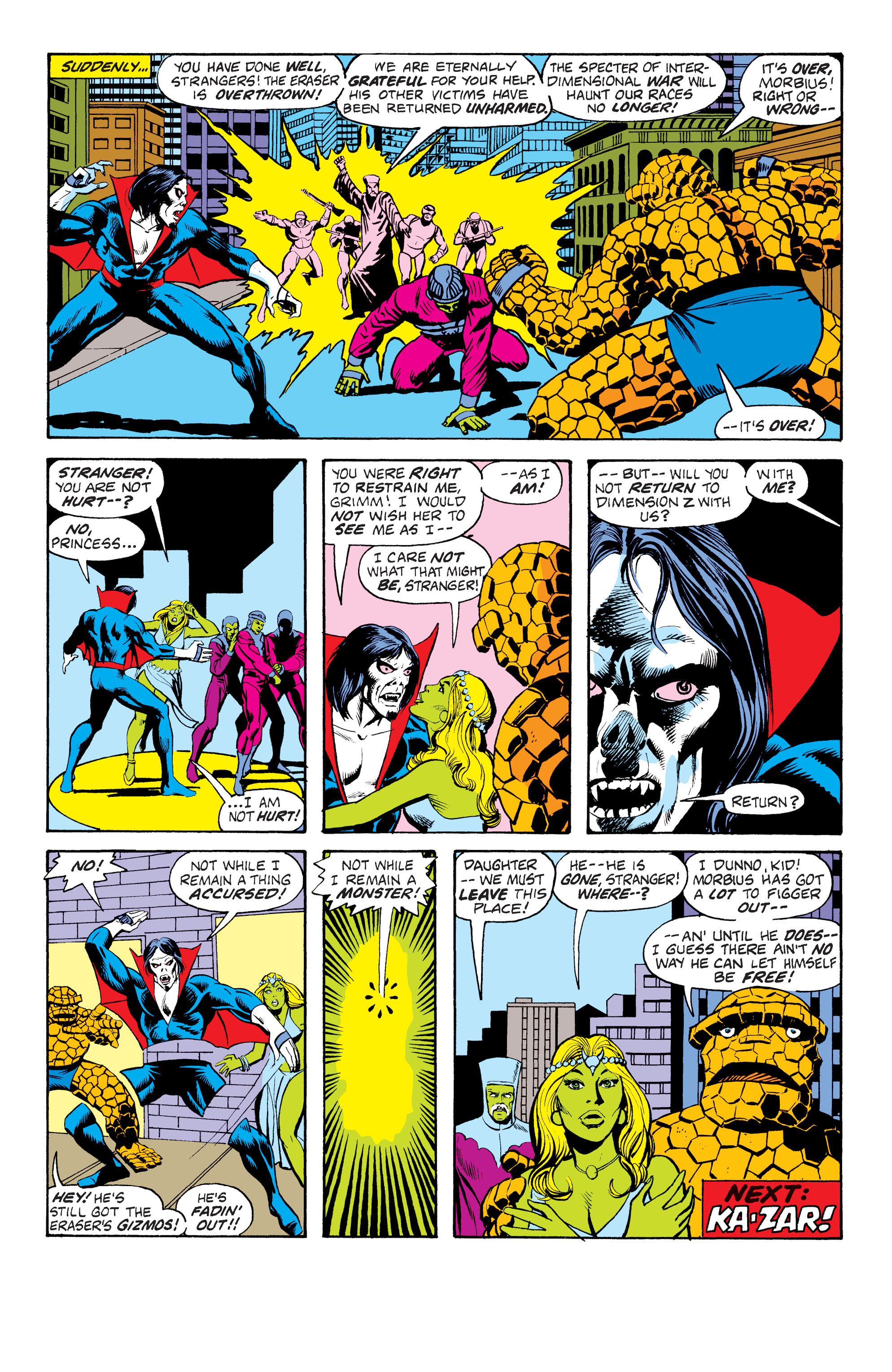 Read online Morbius Epic Collection comic -  Issue # The End of A Living Vampire (Part 3) - 35