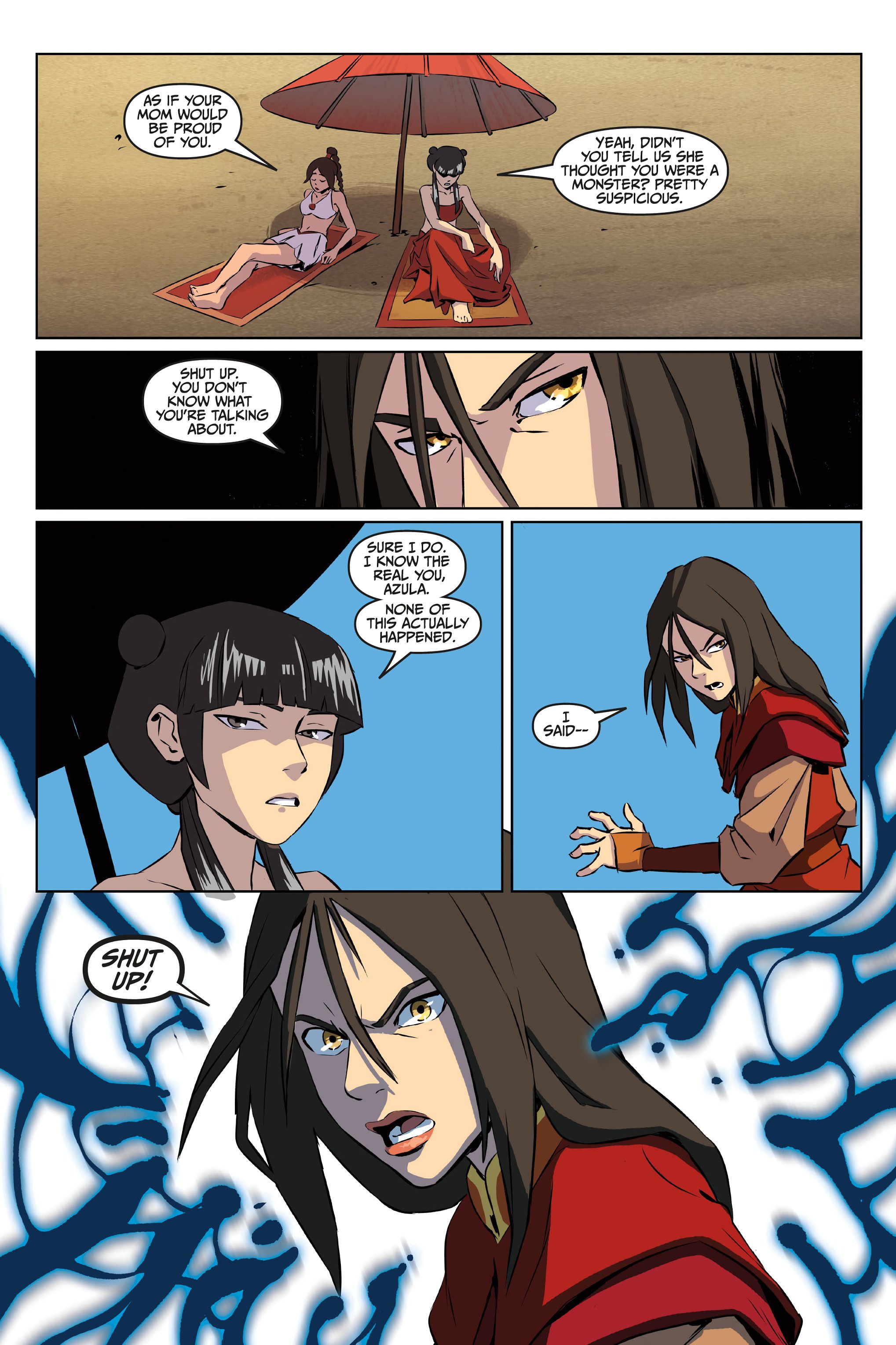 Read online Avatar: The Last Airbender - Azula in the Spirit Temple comic -  Issue # TPB - 35