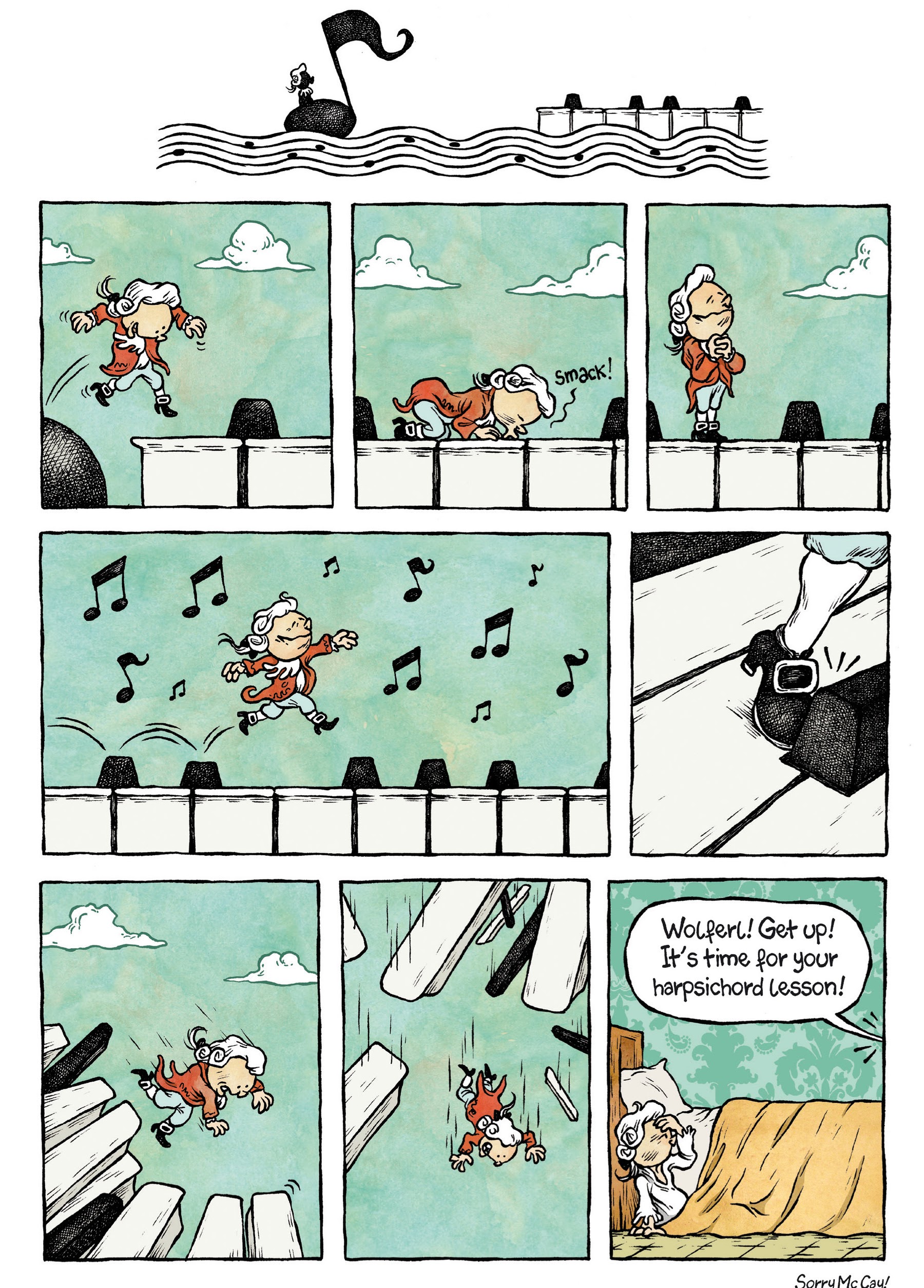 Read online Young Mozart comic -  Issue # TPB - 9
