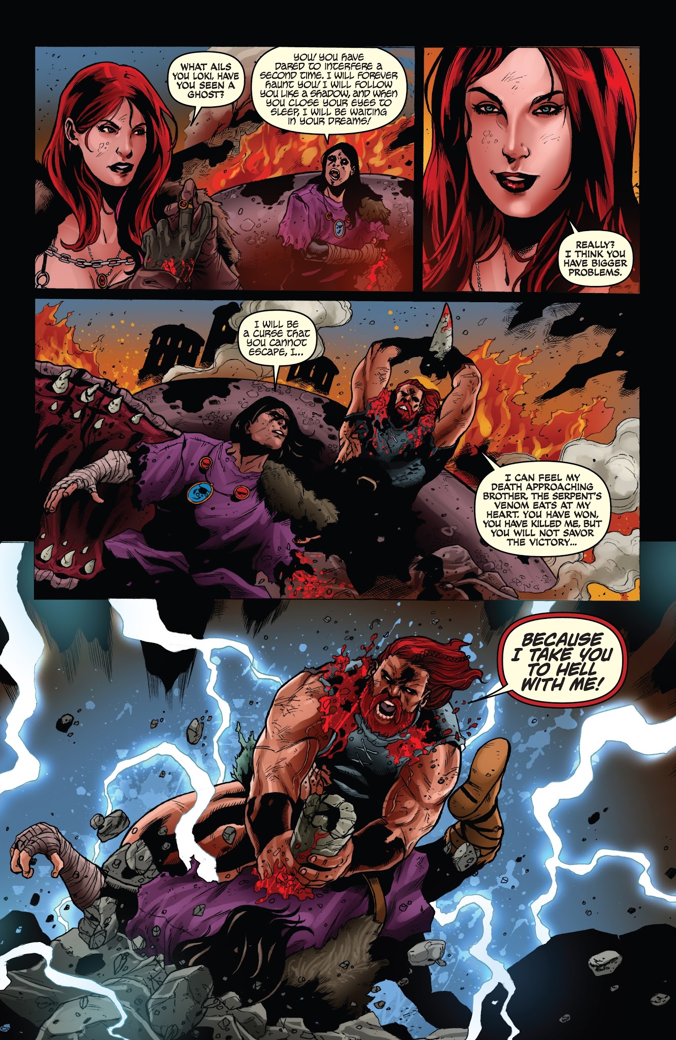 Read online Red Sonja: Revenge of the Gods comic -  Issue #5 - 15