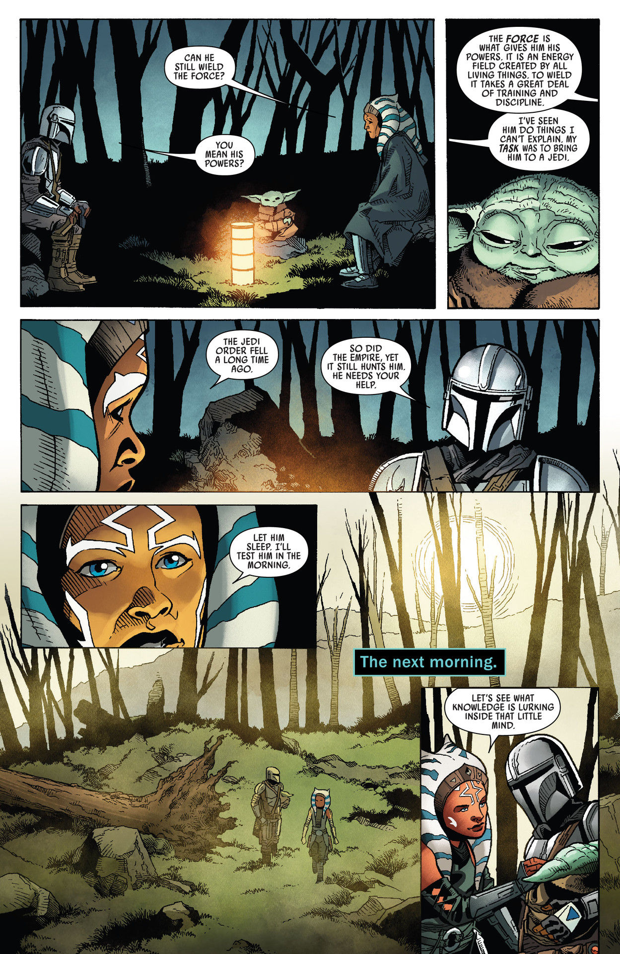 Read online Star Wars: The Mandalorian Season 2 comic -  Issue #5 - 19