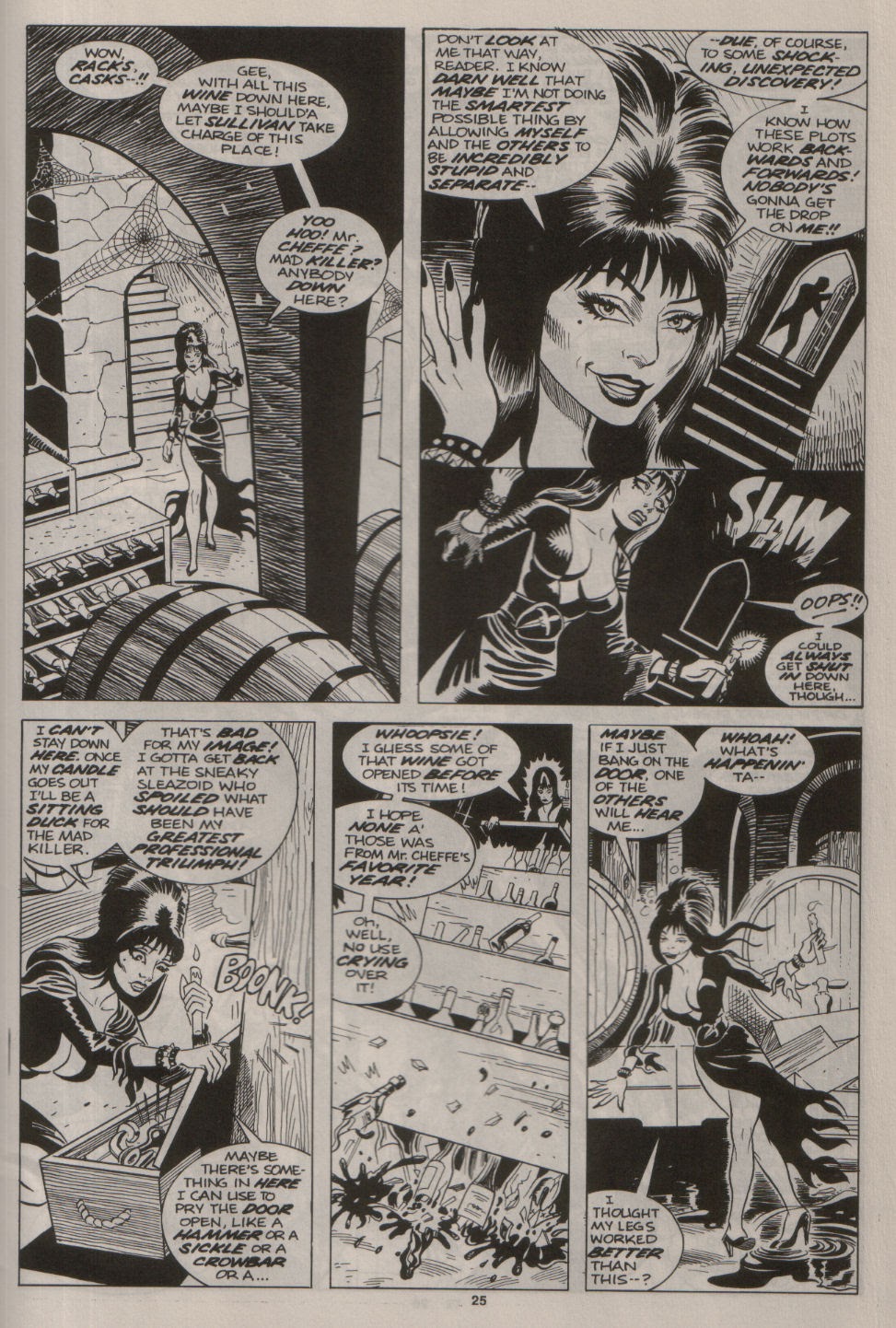 Read online Elvira, Mistress of the Dark comic -  Issue #22 - 23