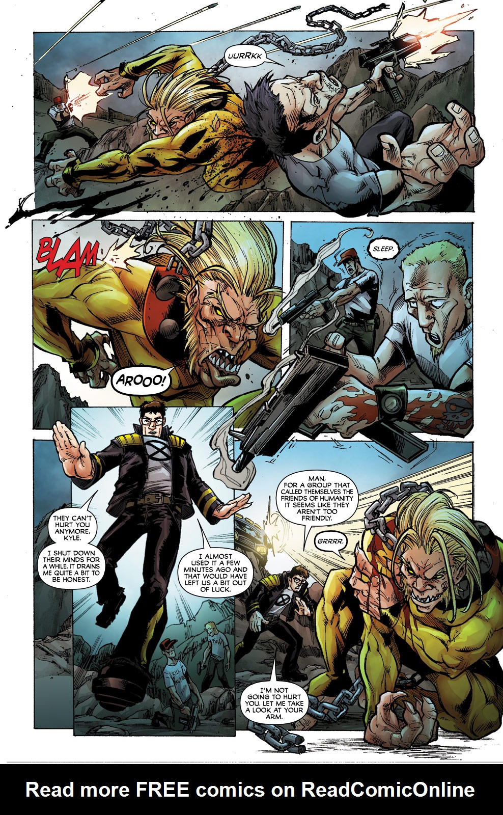 Read online Exiles: Days of Then and Now comic -  Issue # Full - 26