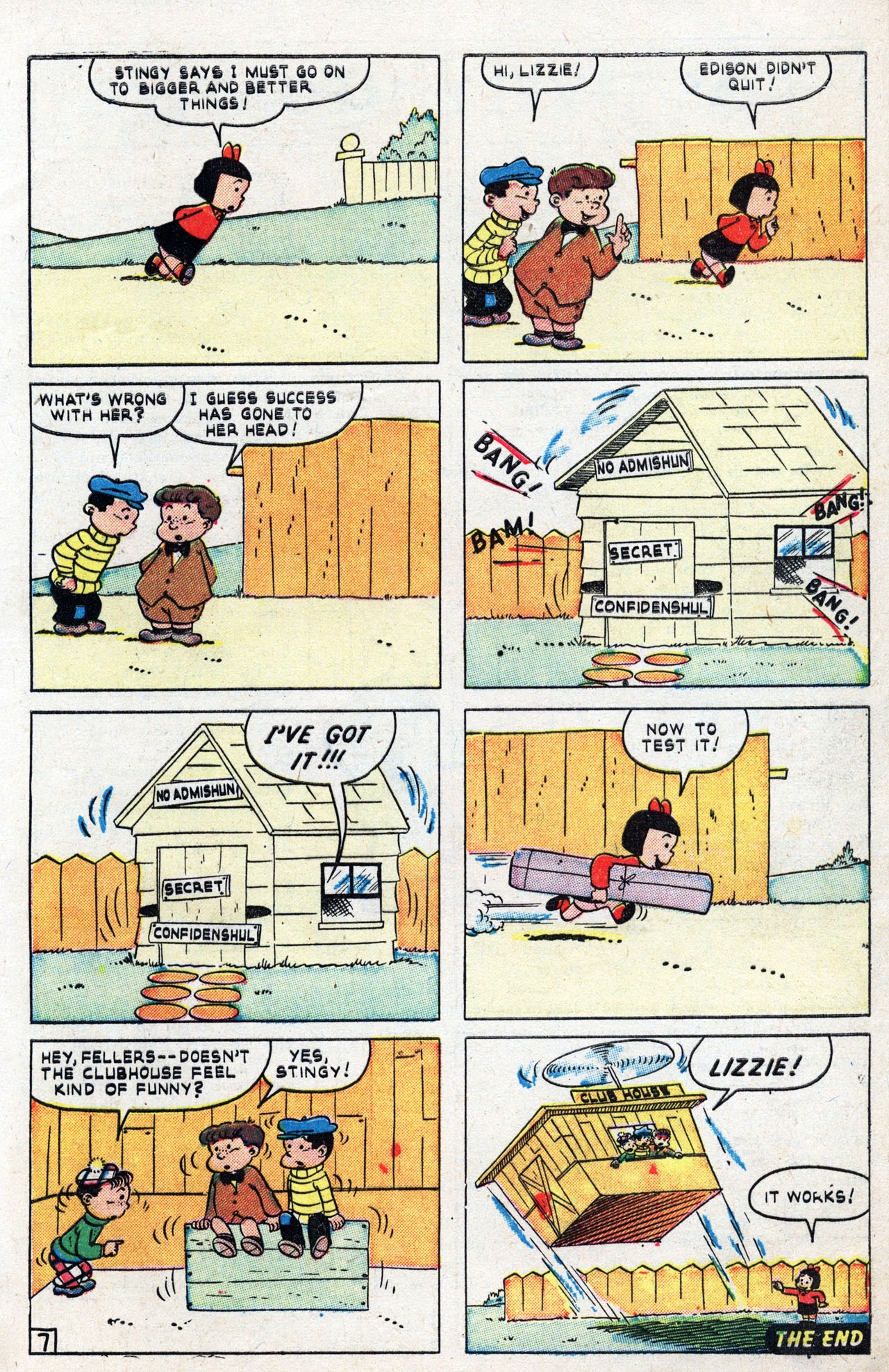 Read online Little Lizzie (1949) comic -  Issue #5 - 9
