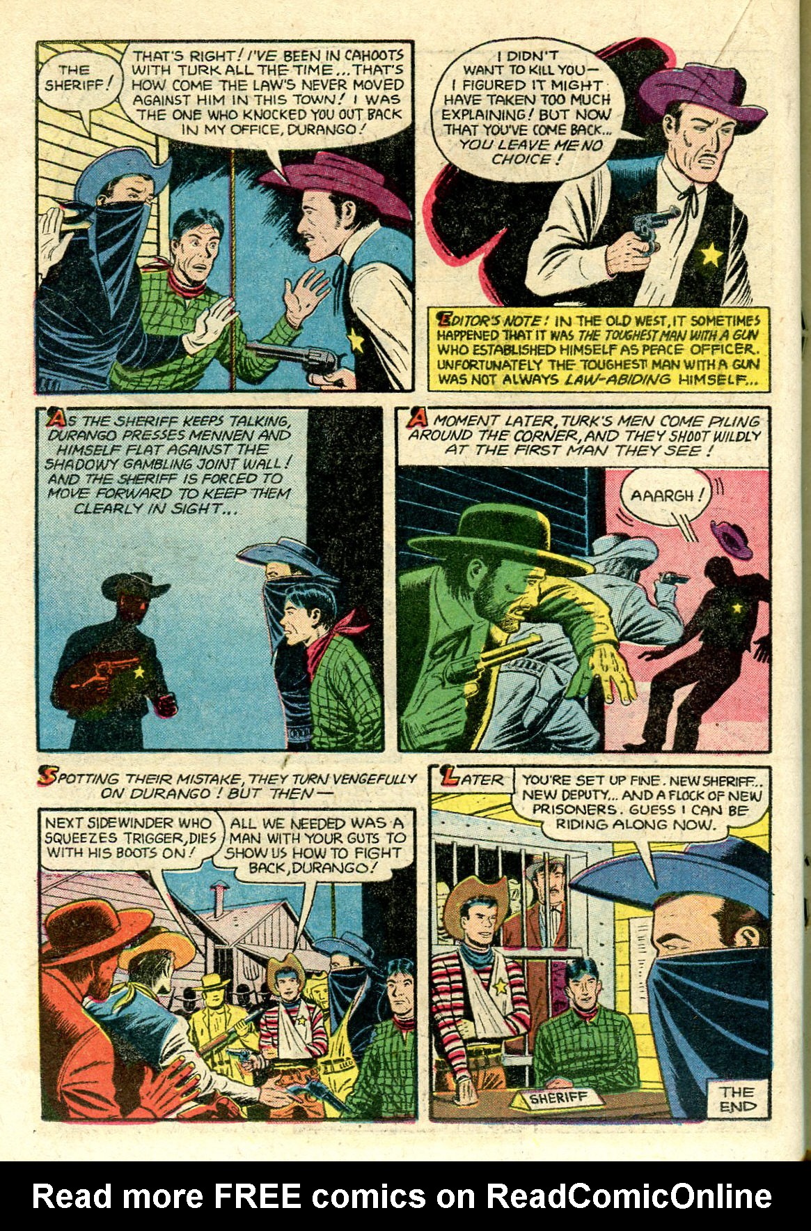 Read online Charles Starrett as The Durango Kid comic -  Issue #37 - 18