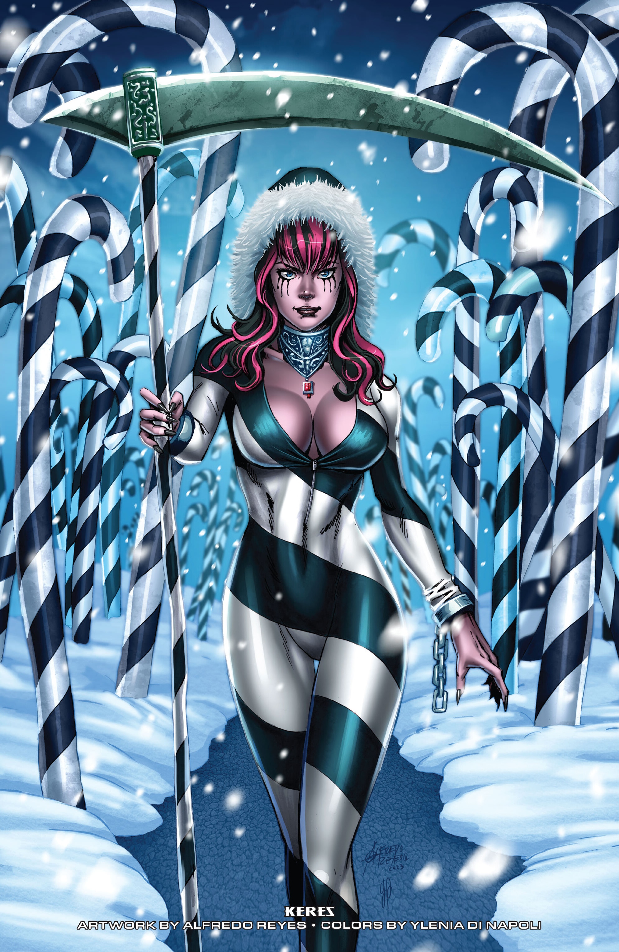 Read online Grimm Fairy Tales 2023 Holiday Pinup Special comic -  Issue # Full - 37