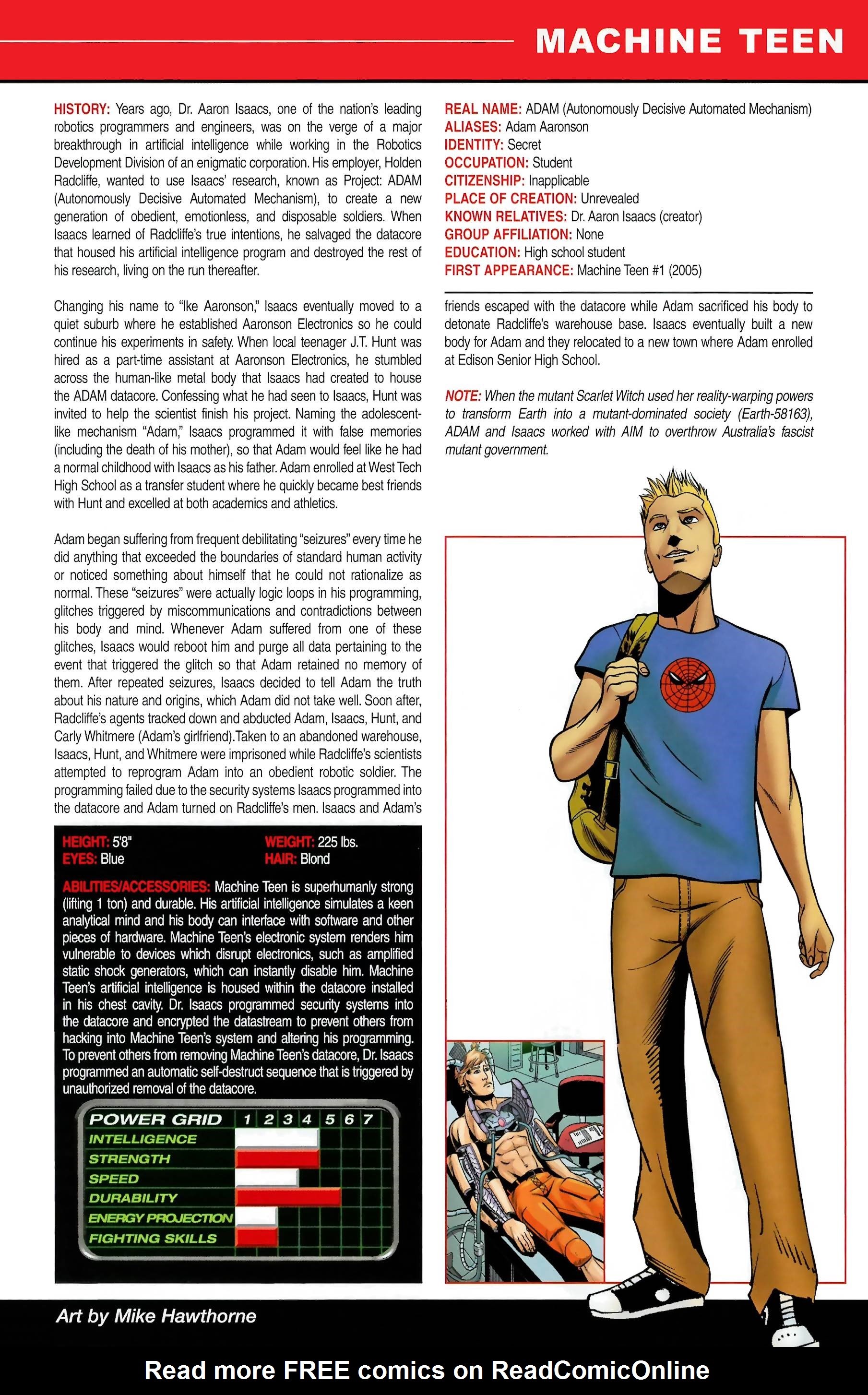 Read online Official Handbook of the Marvel Universe A to Z comic -  Issue # TPB 6 (Part 2) - 119