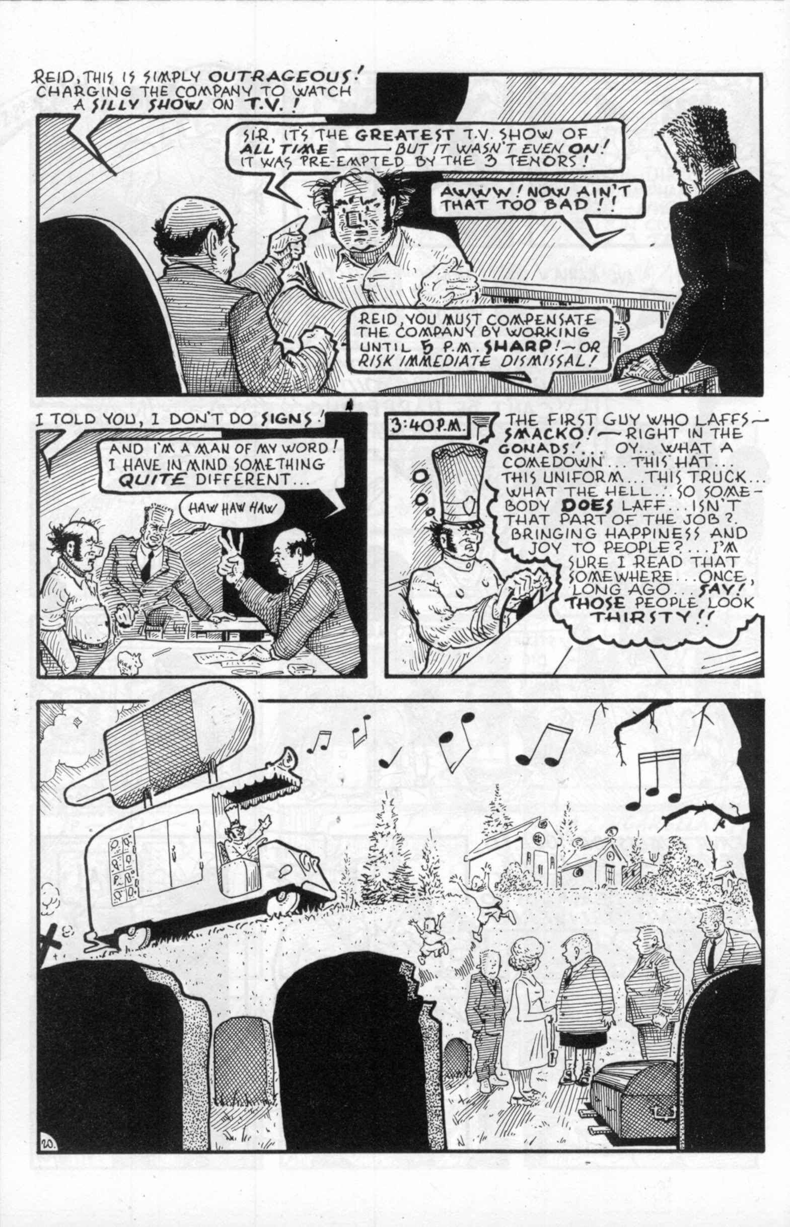 Read online Reid Fleming, World's Toughest Milkman (1980) comic -  Issue #8 - 22