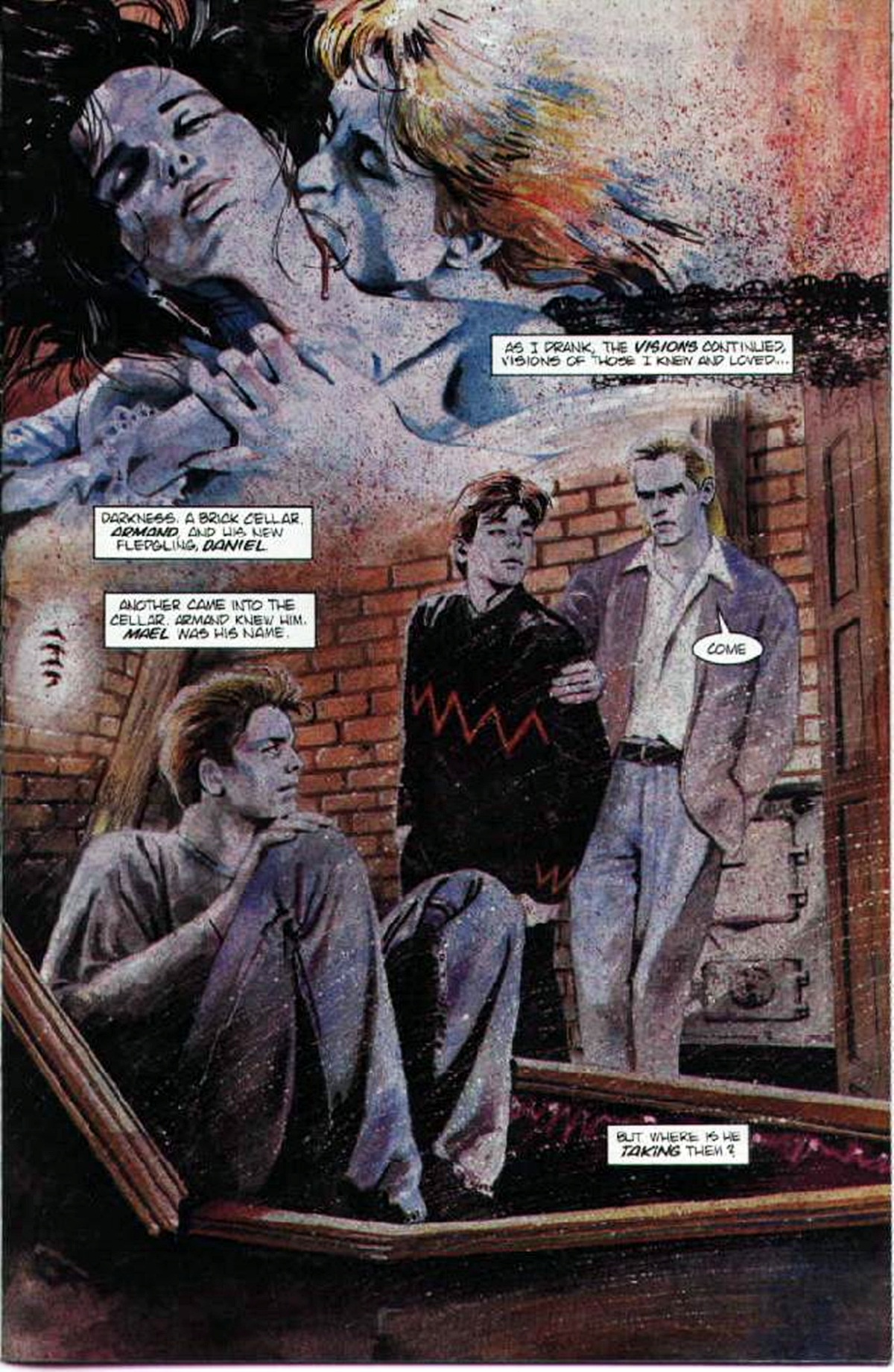 Read online Anne Rice's Queen of the Damned comic -  Issue #8 - 2