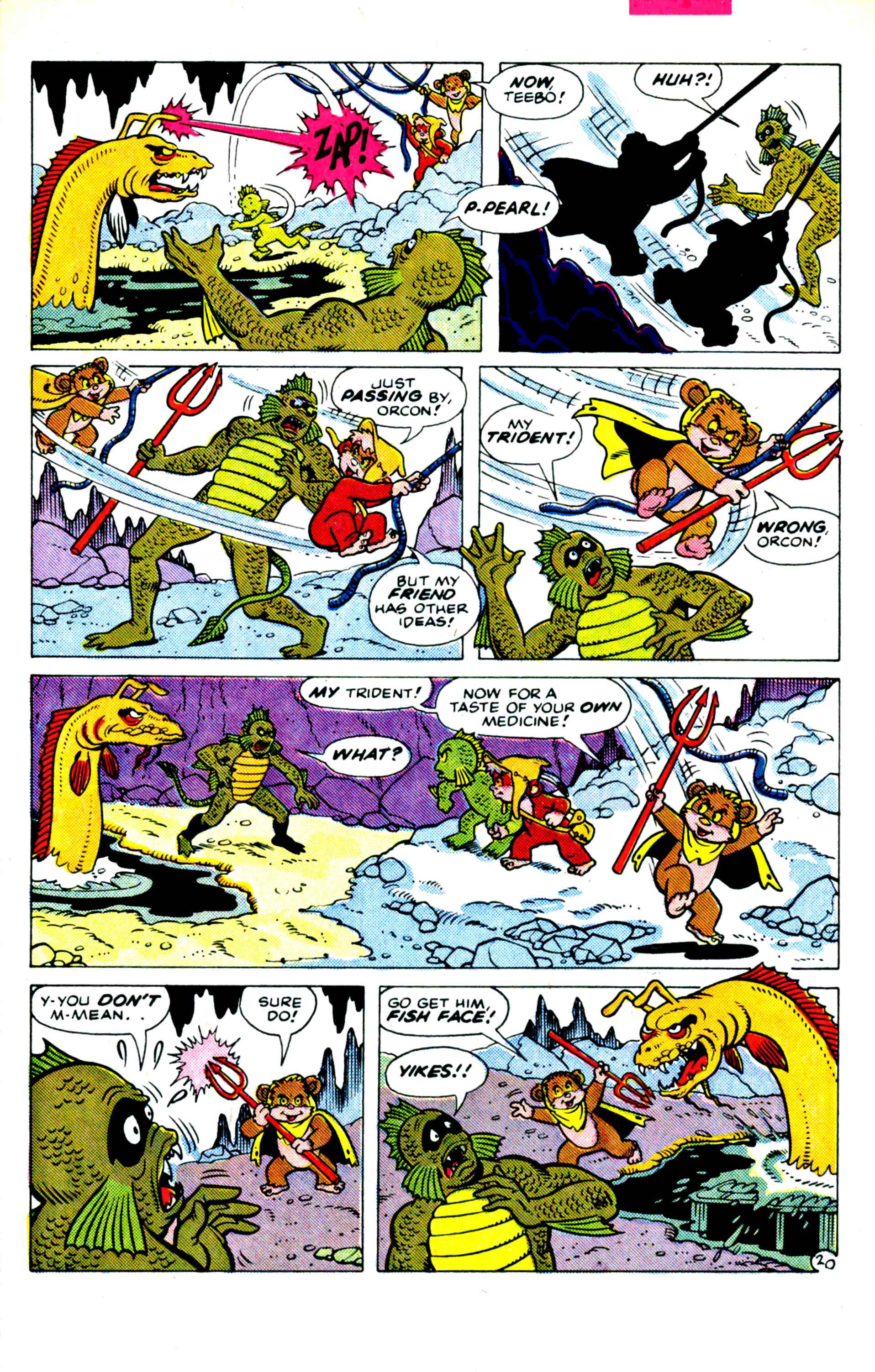 Read online Ewoks (1987) comic -  Issue #9 - 21