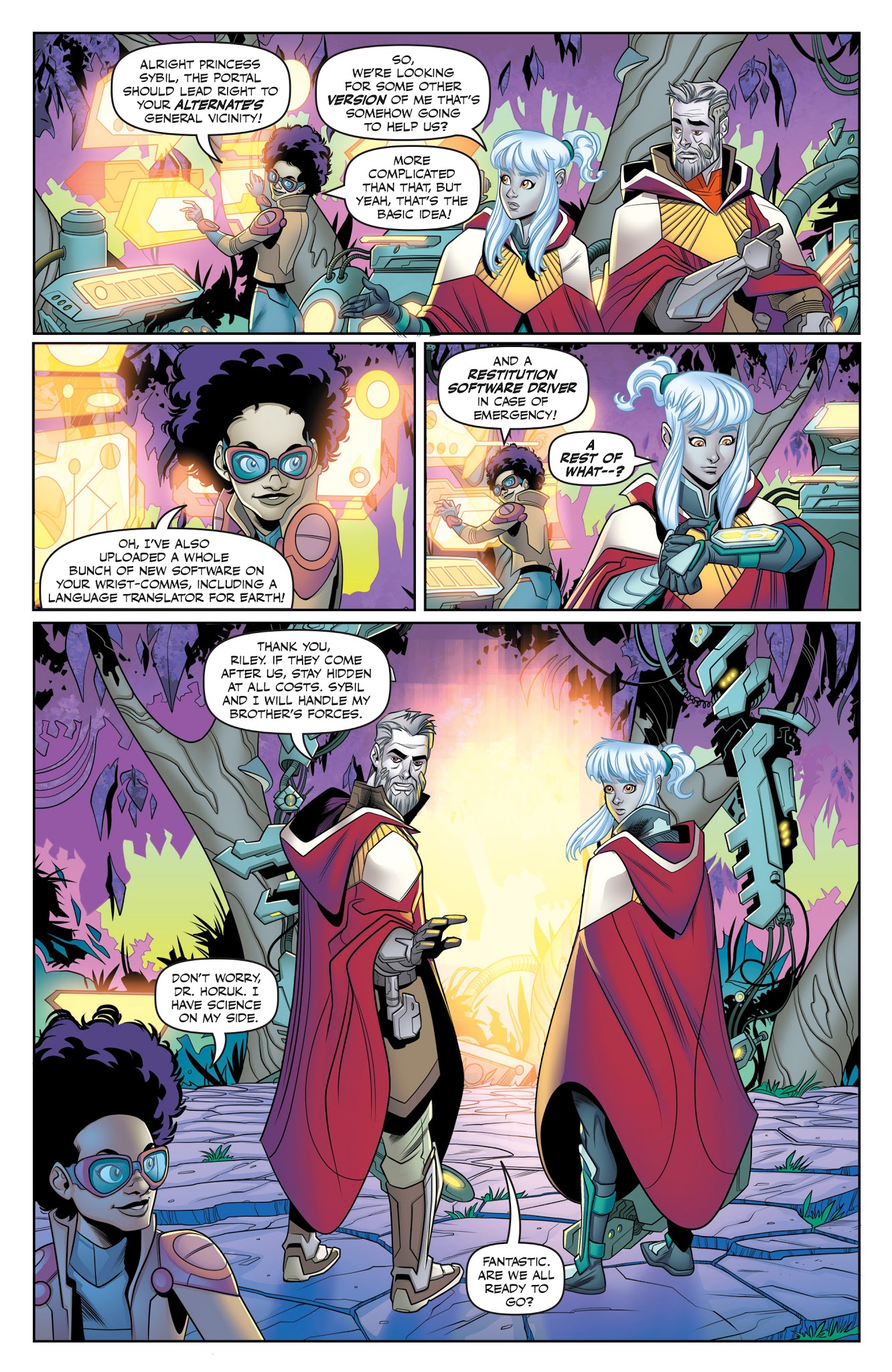 Read online Portal Bound comic -  Issue #1 - 10