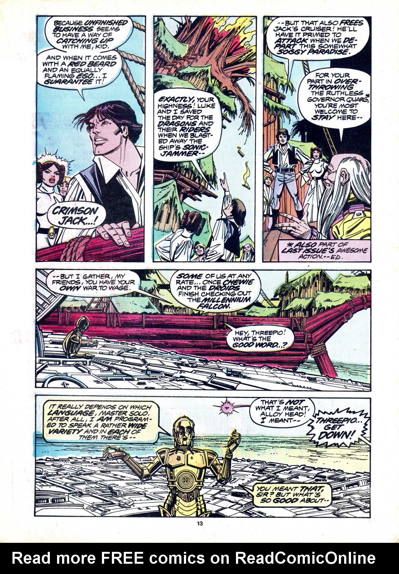 Read online Return of the Jedi comic -  Issue #33 - 13