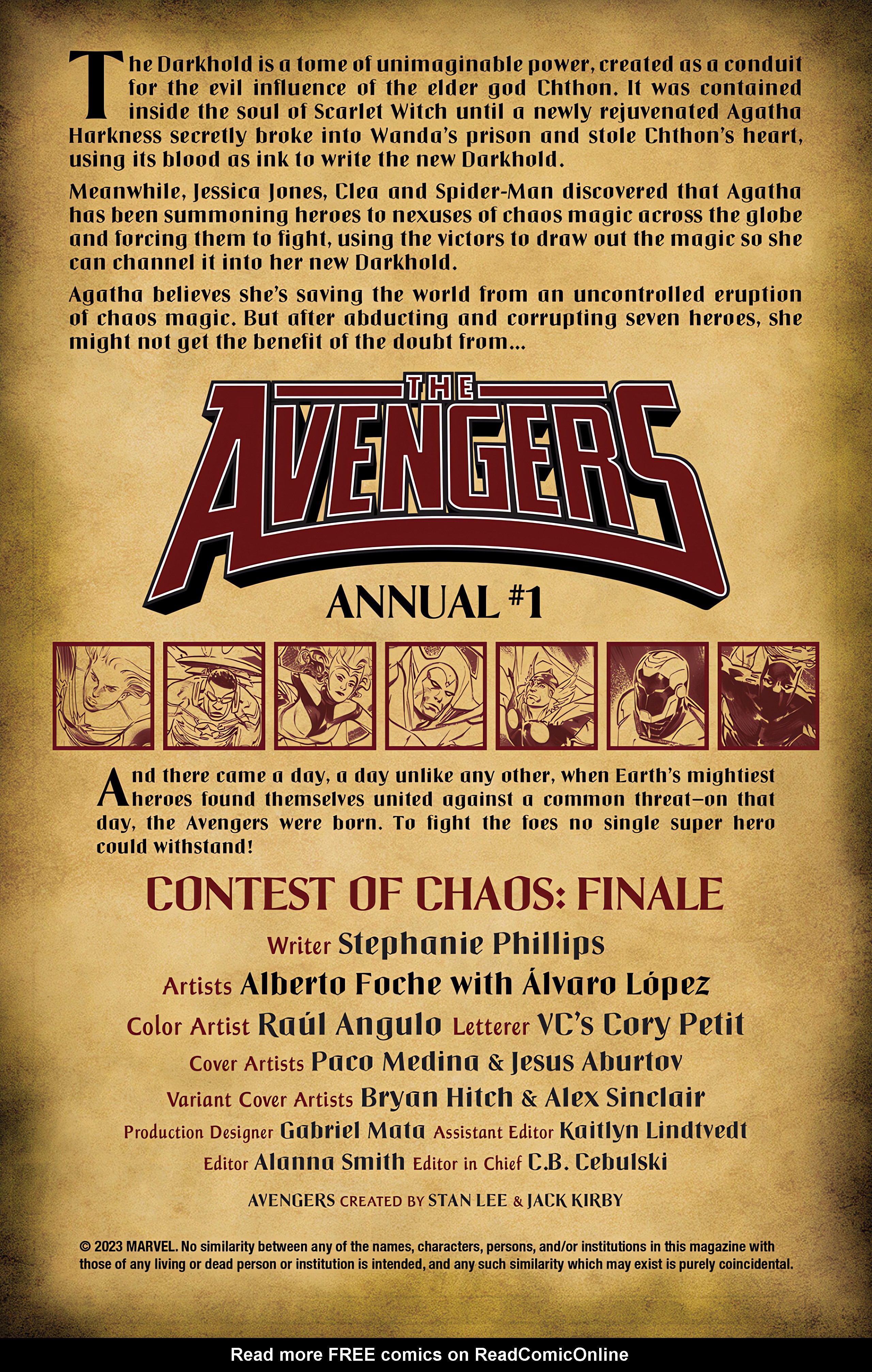 Read online Avengers (2023) comic -  Issue # Annual 1 - 2