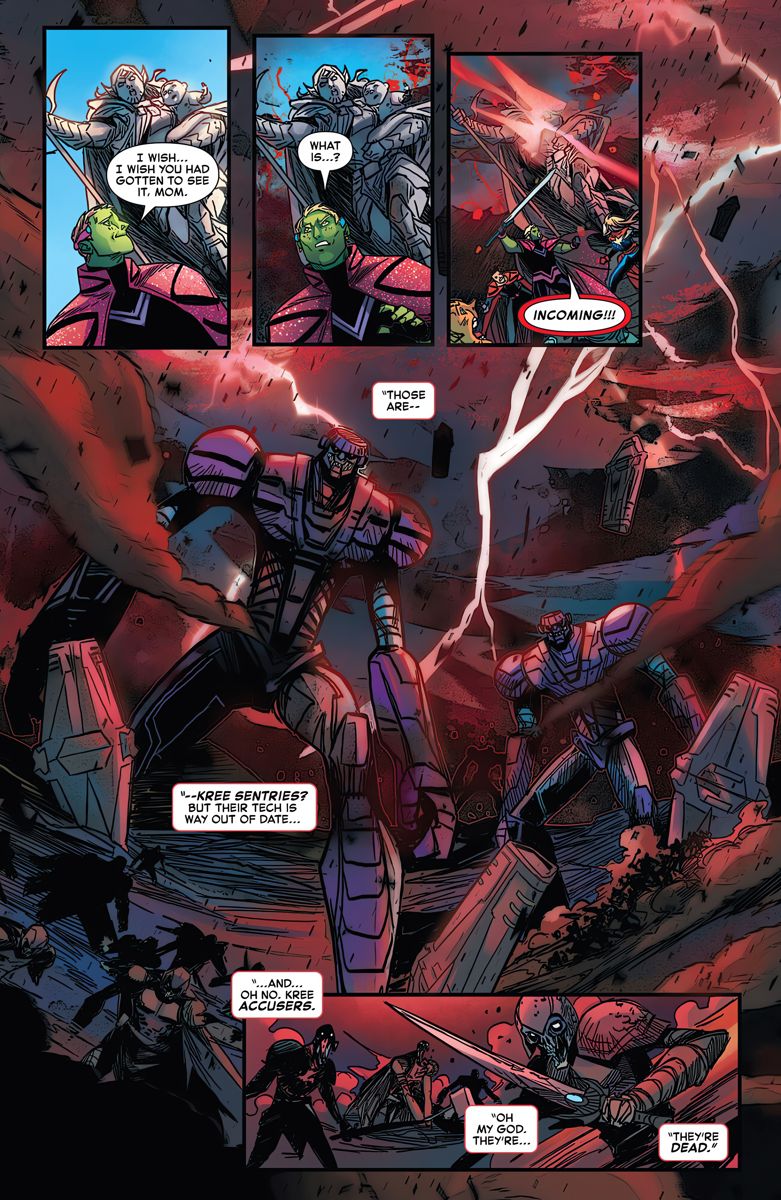 Read online Captain Marvel: Assault on Eden comic -  Issue #1 - 8