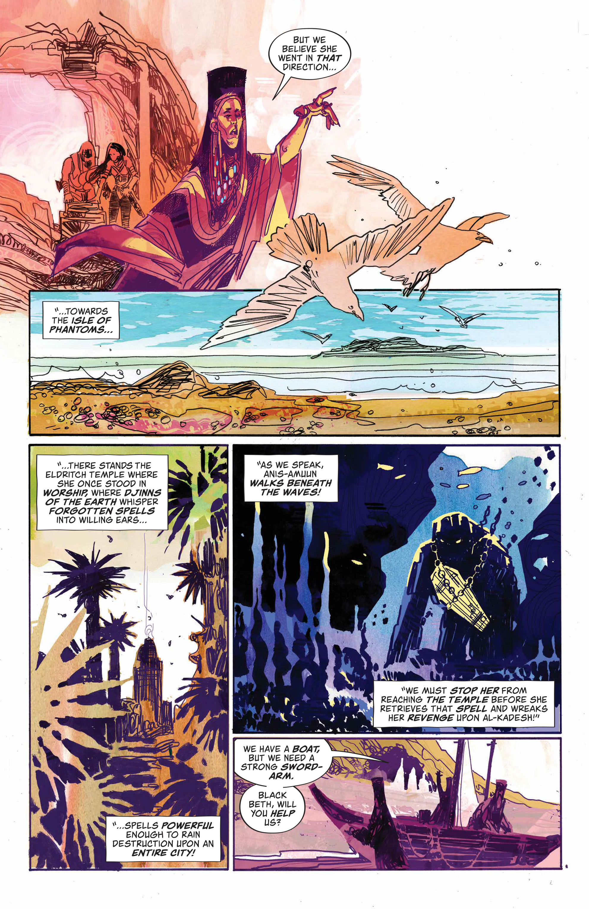 Read online Black Beth: Vengeance be thy name comic -  Issue # TPB - 54