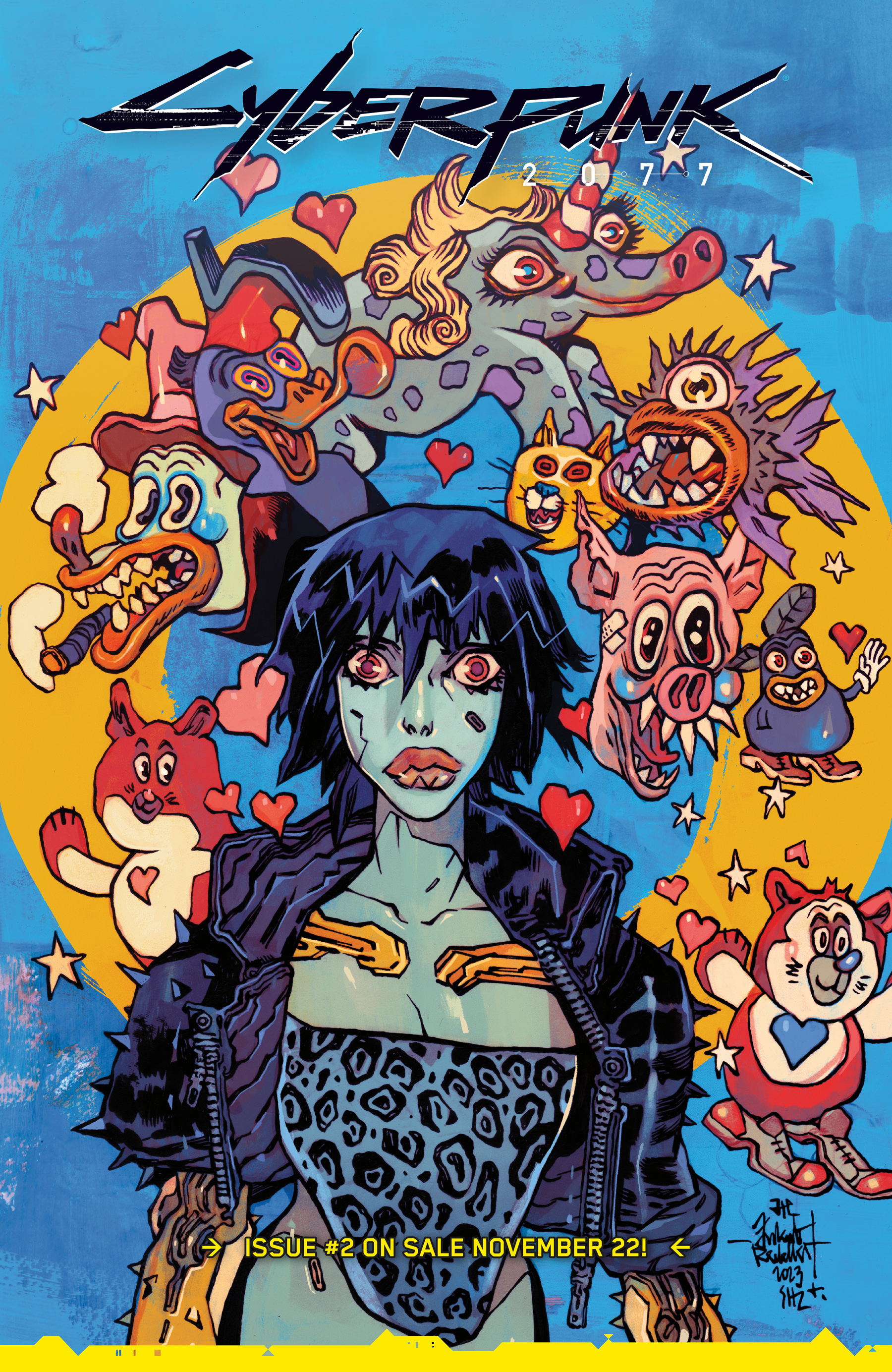 Read online Cyberpunk 2077: XOXO comic -  Issue #1 - 25