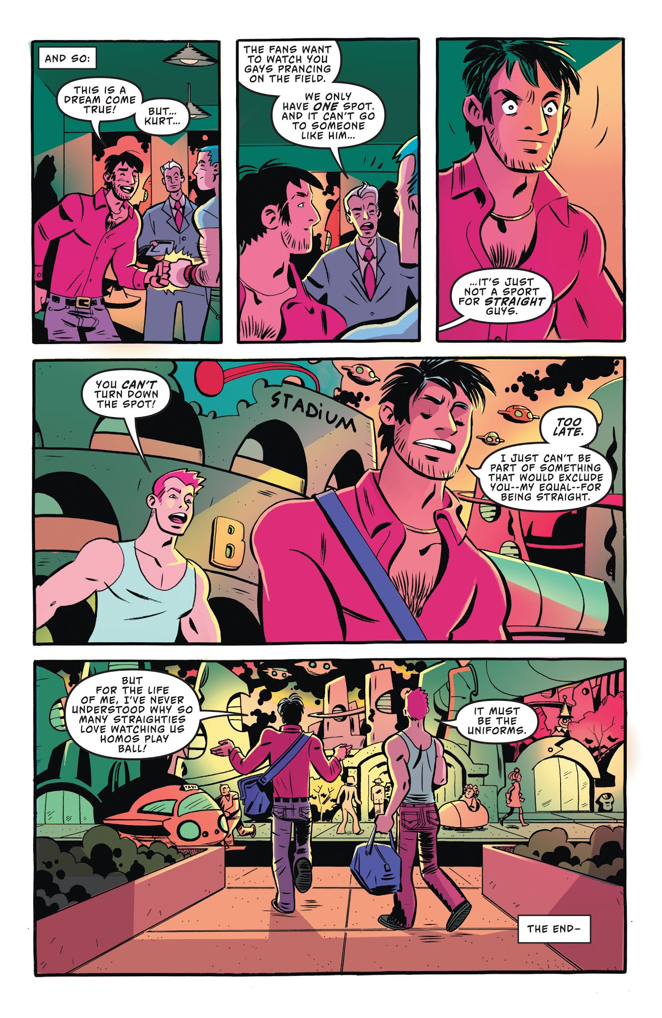 Read online Strange Sports Stories comic -  Issue #2 - 24