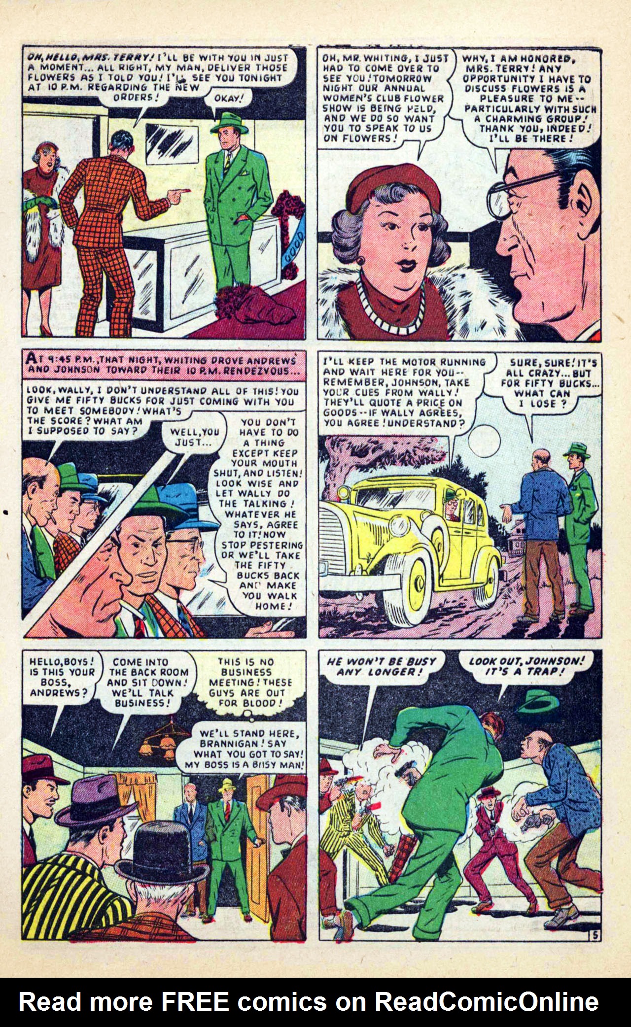 Read online Justice (1947) comic -  Issue #14 - 6