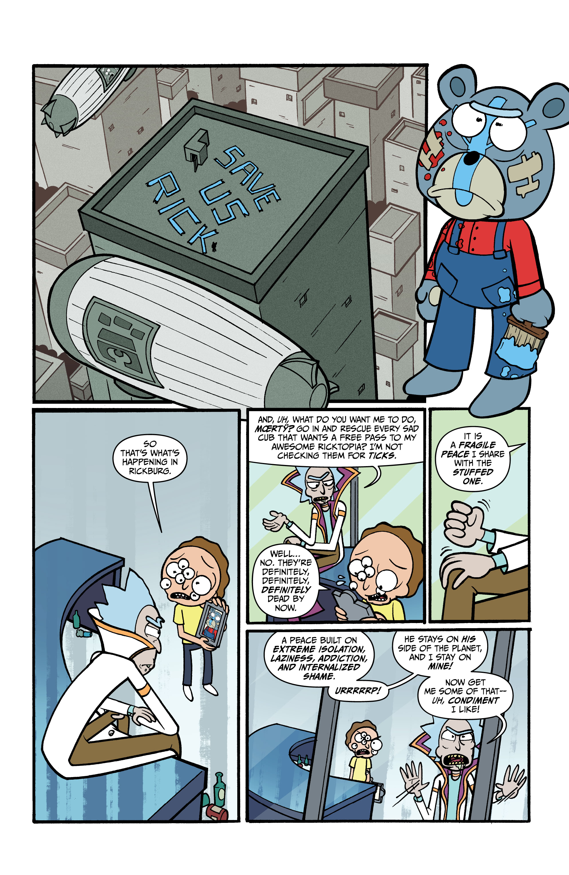 Read online Rick and Morty: Worlds Apart comic -  Issue # _TPB - 42