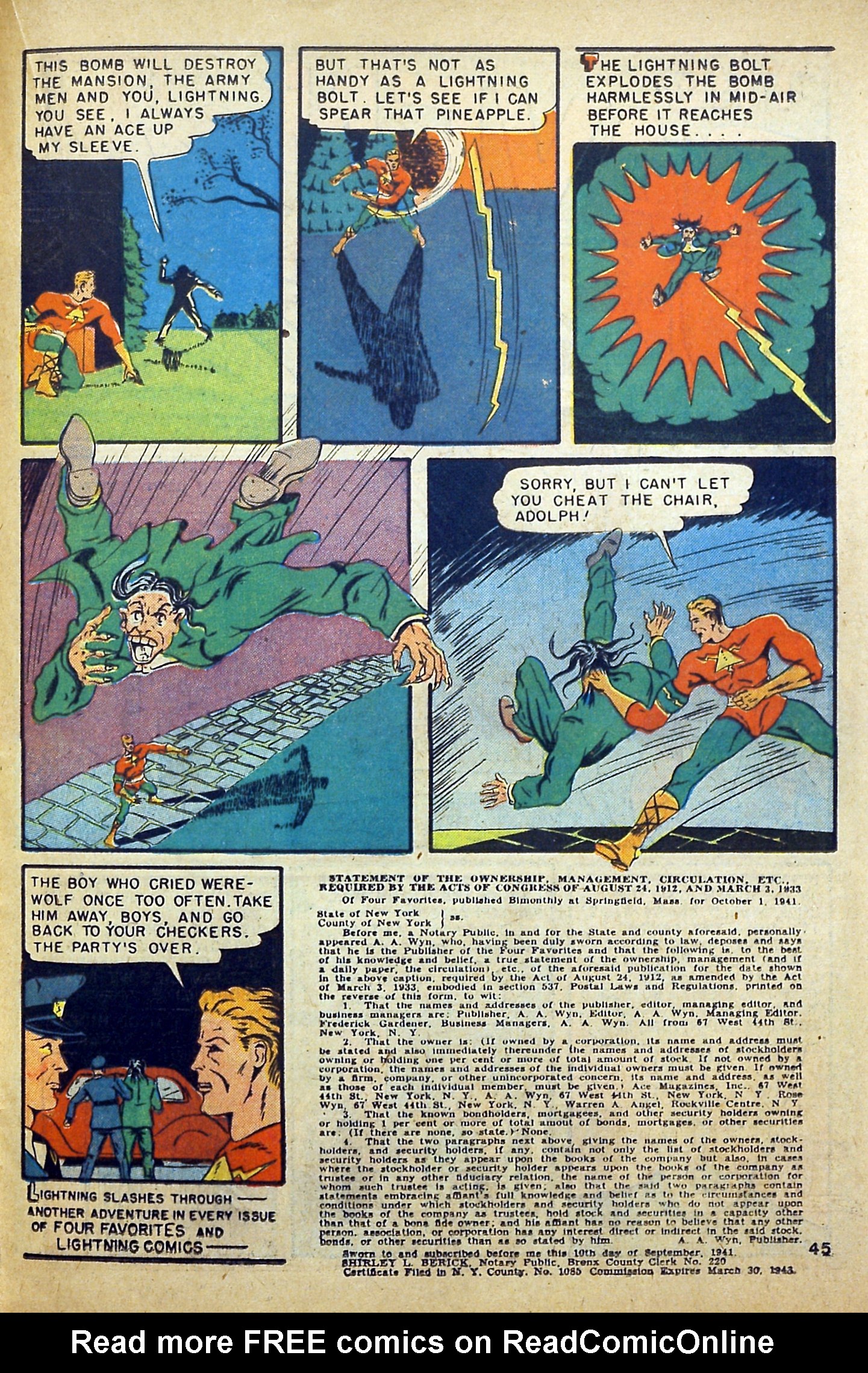 Read online Four Favorites comic -  Issue #4 - 47