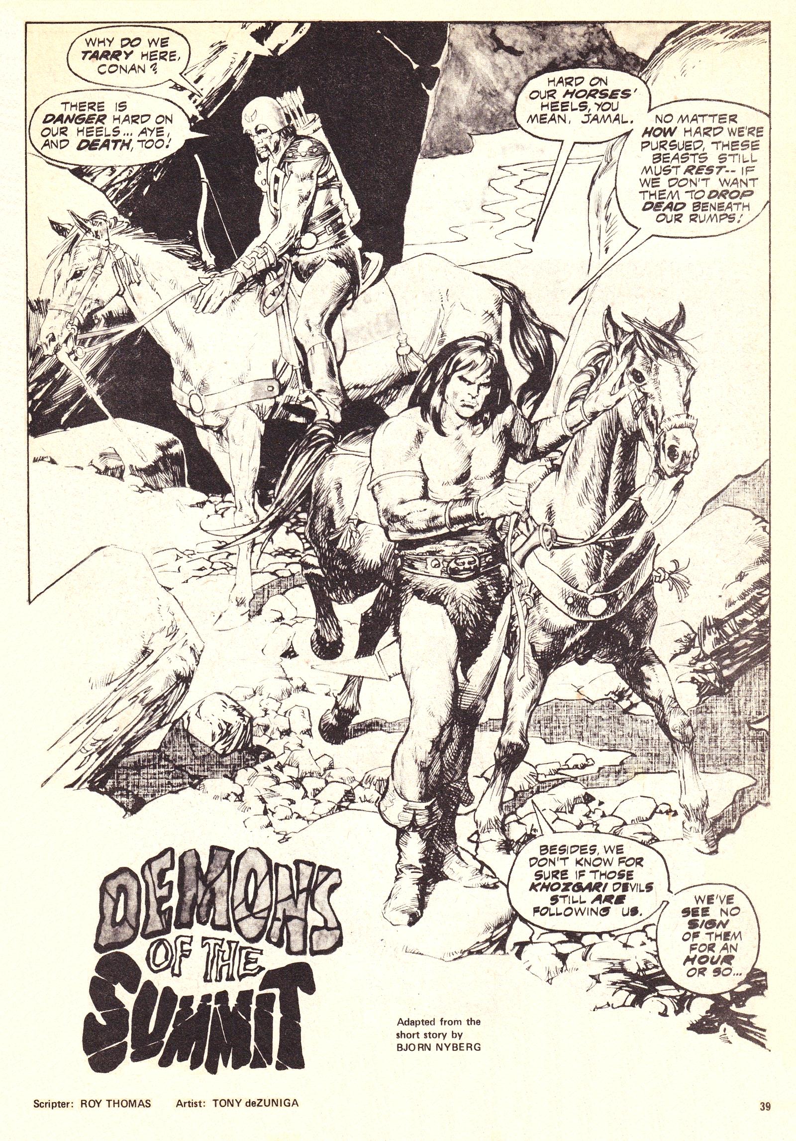 Read online The Savage Sword of Conan (1975) comic -  Issue #7 - 39