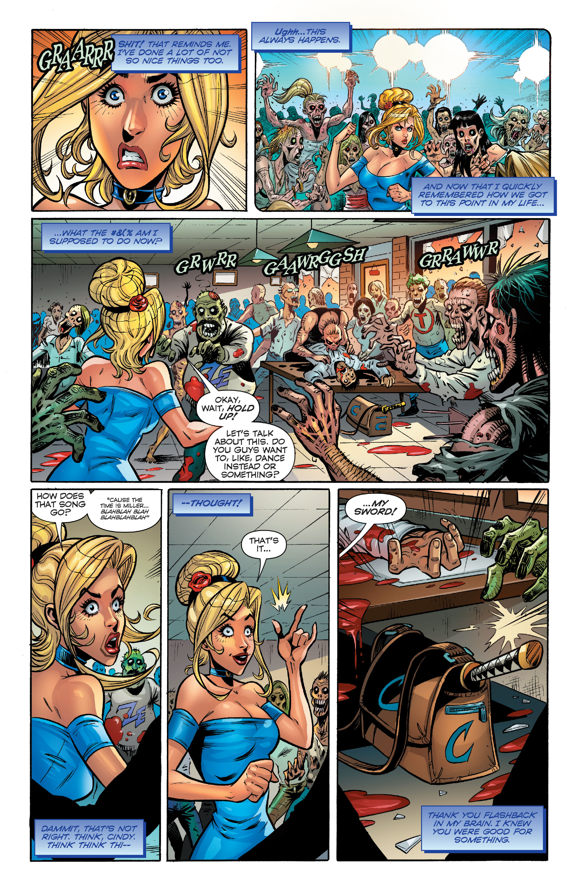 Read online Grimm Spotlight: Cinderella vs Zombies comic -  Issue # Full - 10