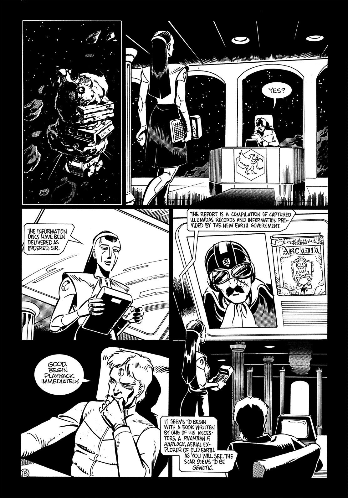 Read online Captain Harlock: The Machine People comic -  Issue #1 - 29