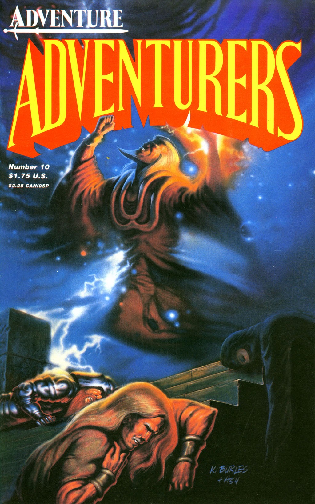 Read online Adventurers (1986) comic -  Issue #10 - 1