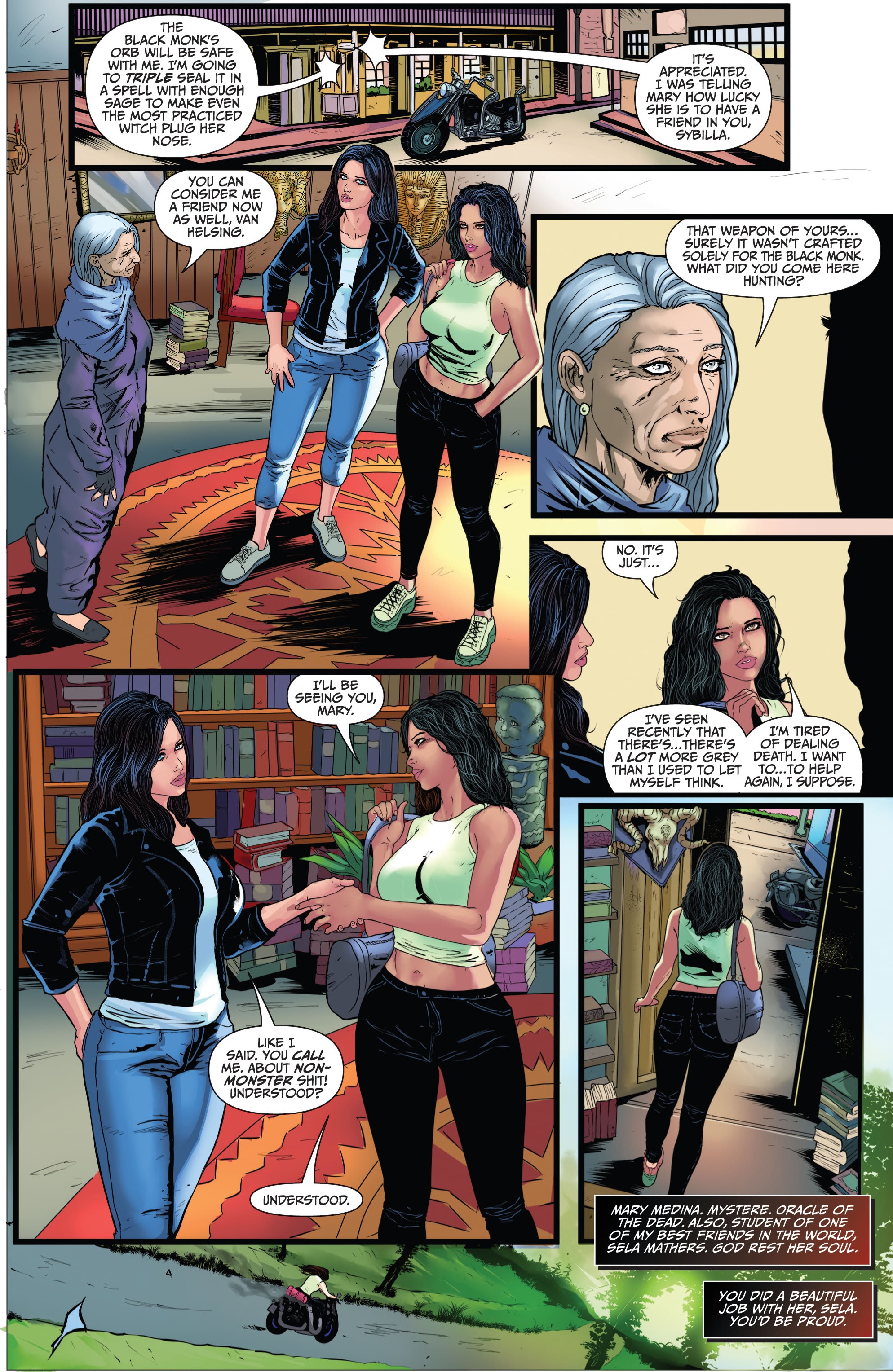Read online Van Helsing: Rites of Shadows comic -  Issue # Full - 33