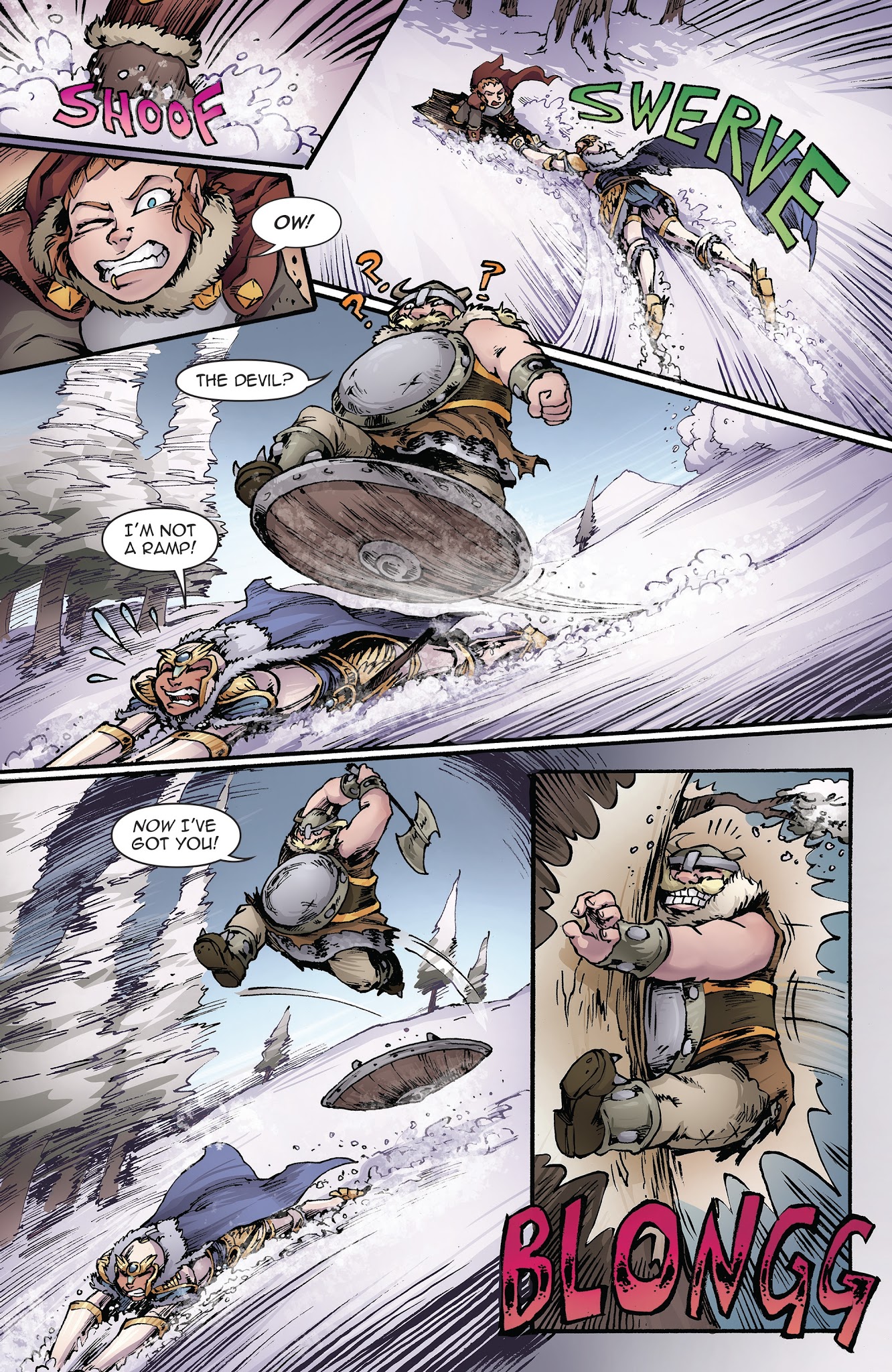 Read online Princeless: Make Yourself (2017) comic -  Issue #1 - 17