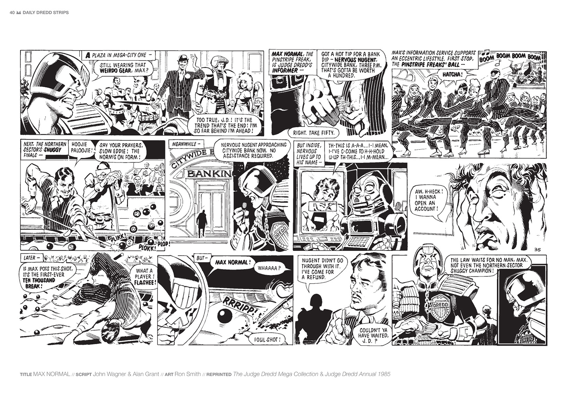 Read online Judge Dredd: The Daily Dredds comic -  Issue # TPB 1 - 43