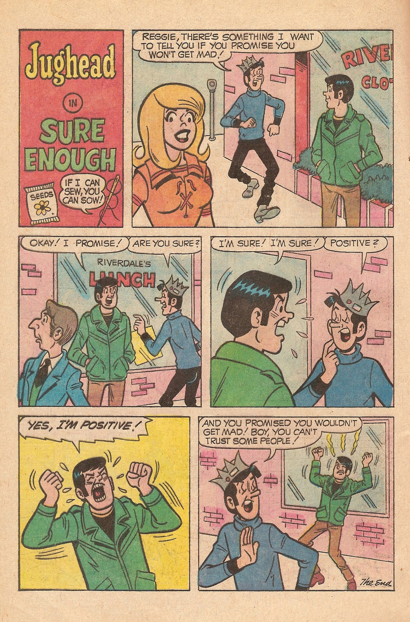 Read online Jughead's Jokes comic -  Issue #17 - 52