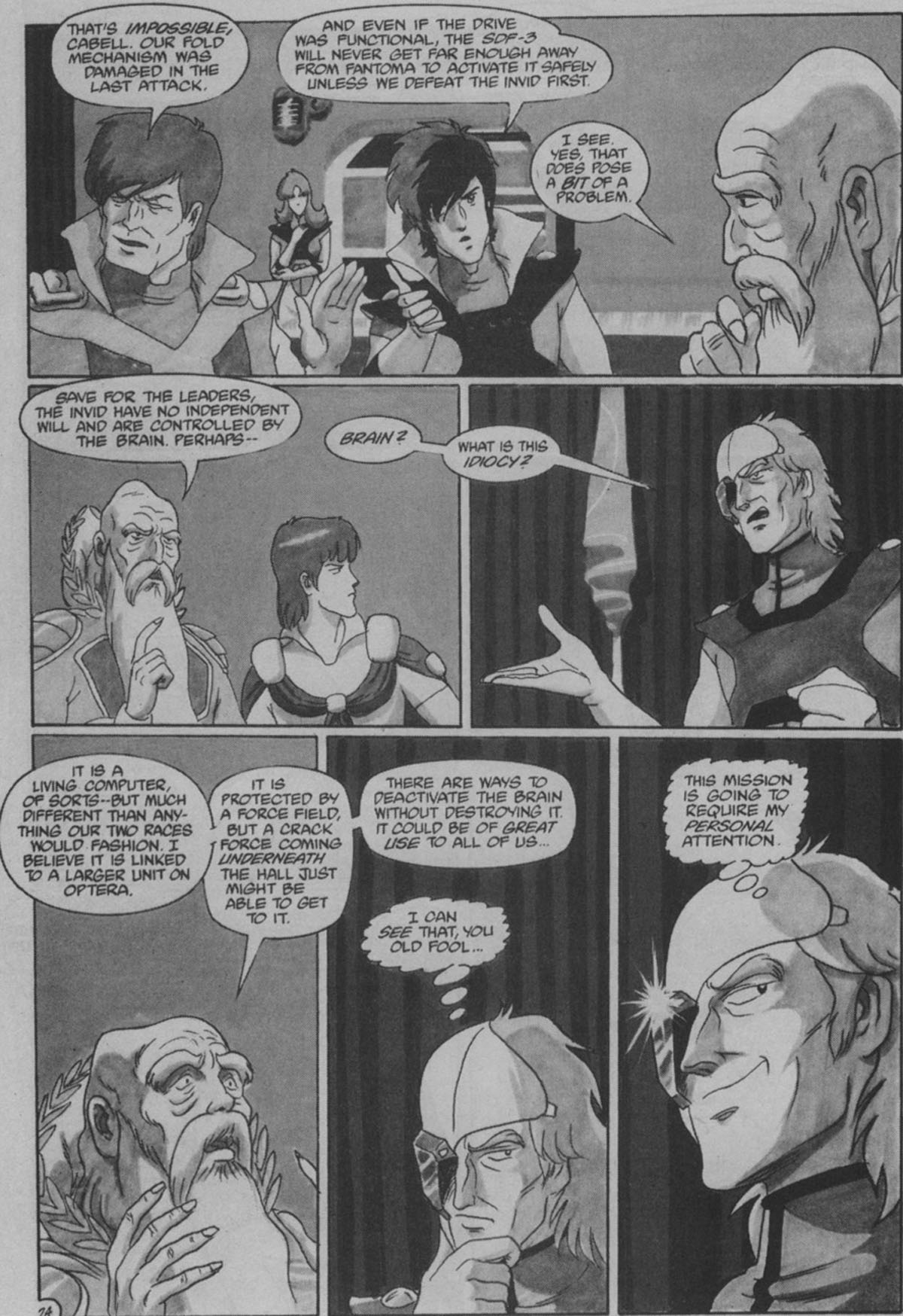 Read online Robotech II: The Sentinels - The Marriage of Rick Hunter and Lisa Hayes comic -  Issue # TPB 4 - 81
