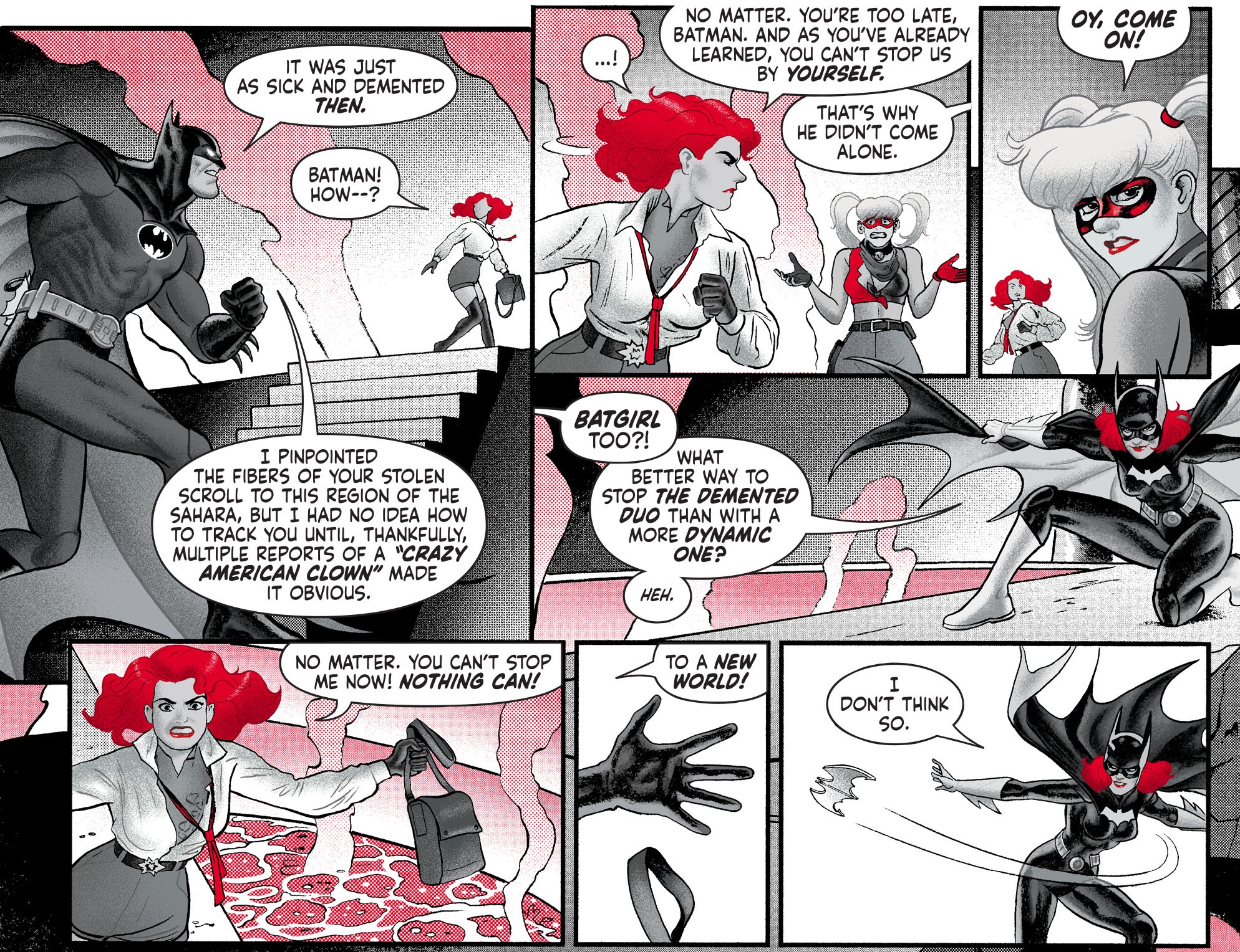 Read online Harley Quinn Black   White   Red comic -  Issue #9 - 19