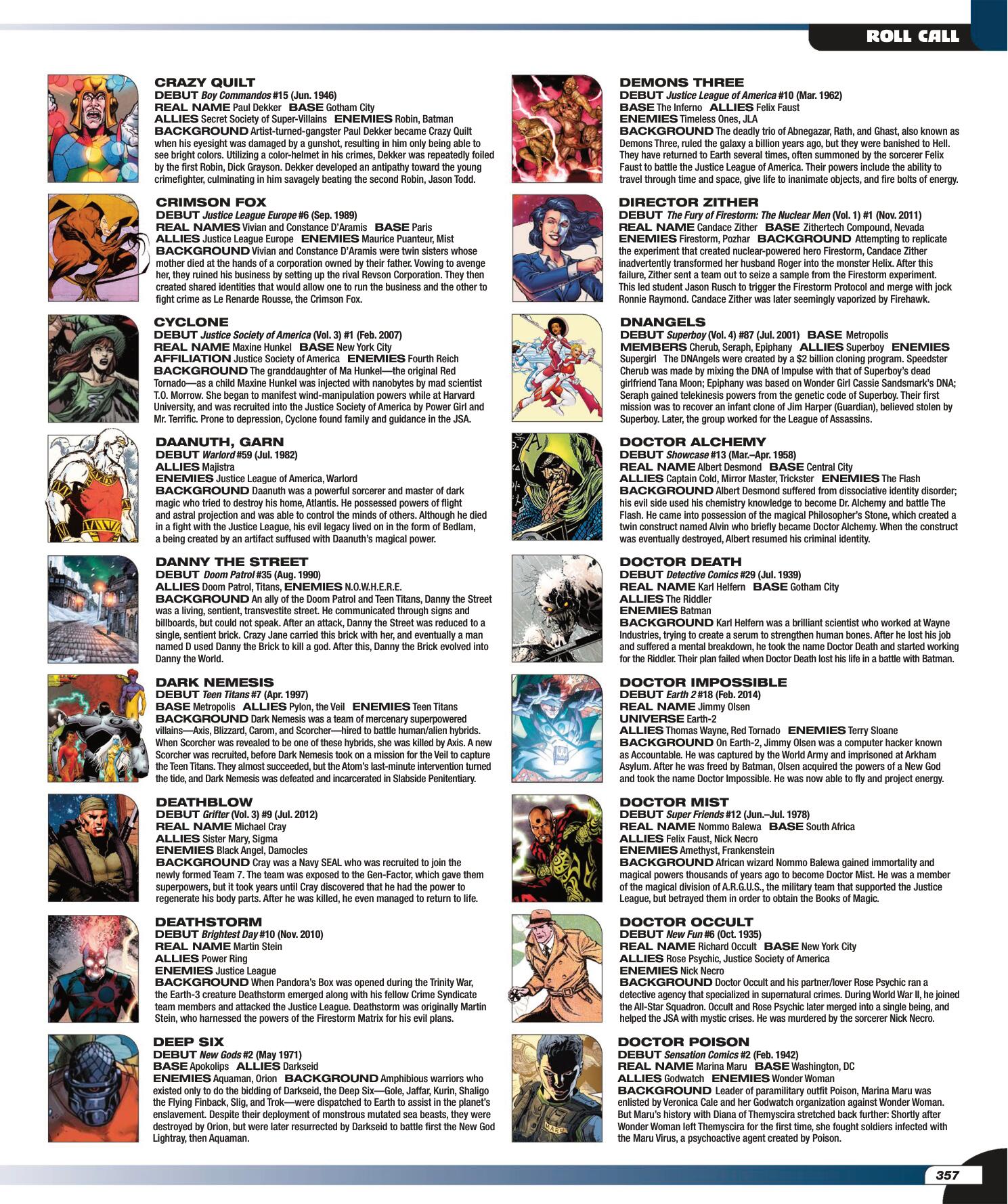 Read online The DC Comics Encyclopedia comic -  Issue # TPB 4 (Part 4) - 58
