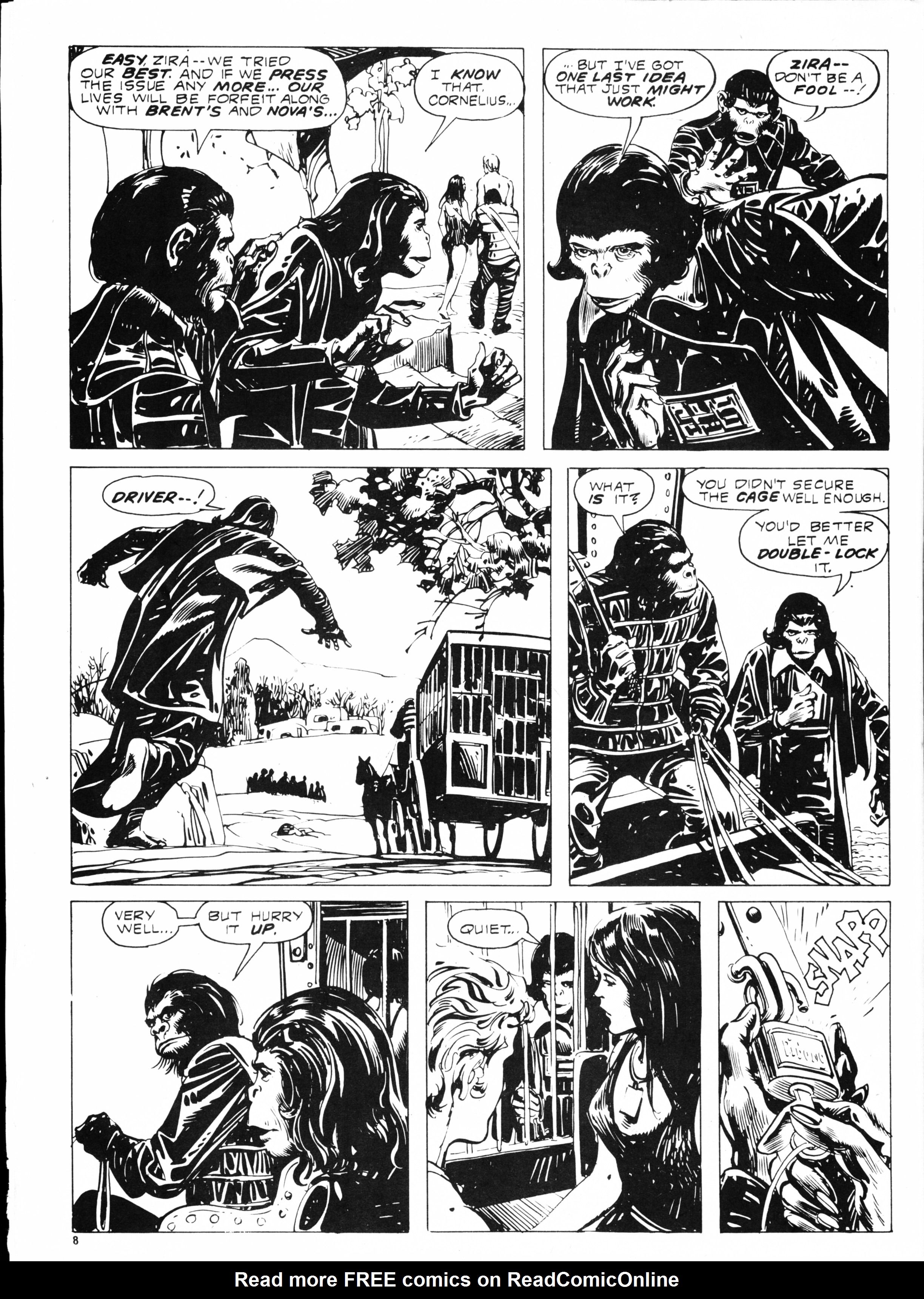 Read online Planet of the Apes (1974) comic -  Issue #38 - 8