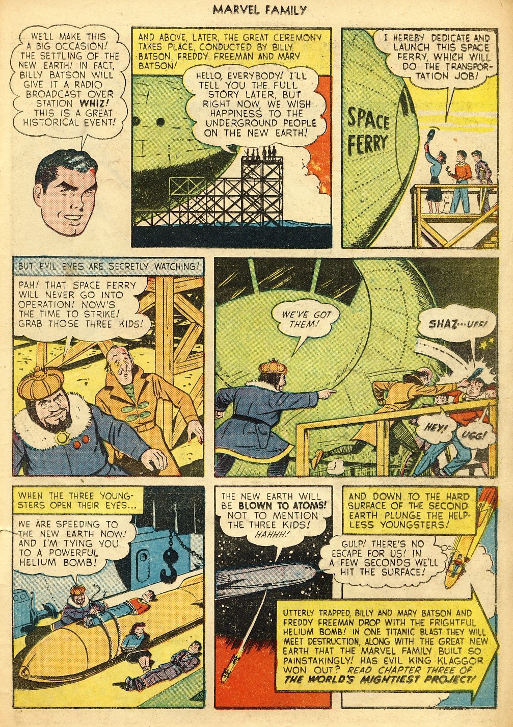 Read online The Marvel Family comic -  Issue #56 - 23