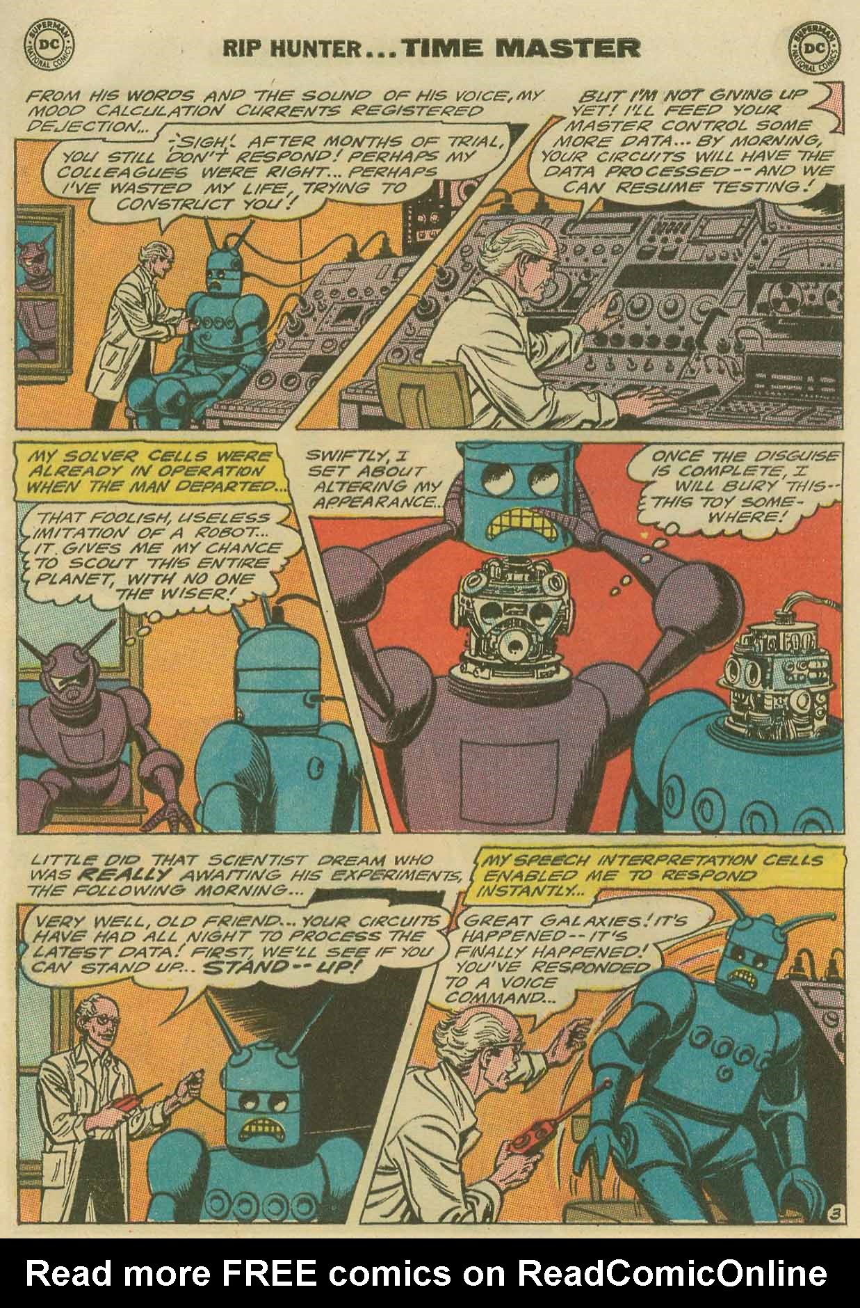 Read online Rip Hunter...Time Master comic -  Issue #27 - 5