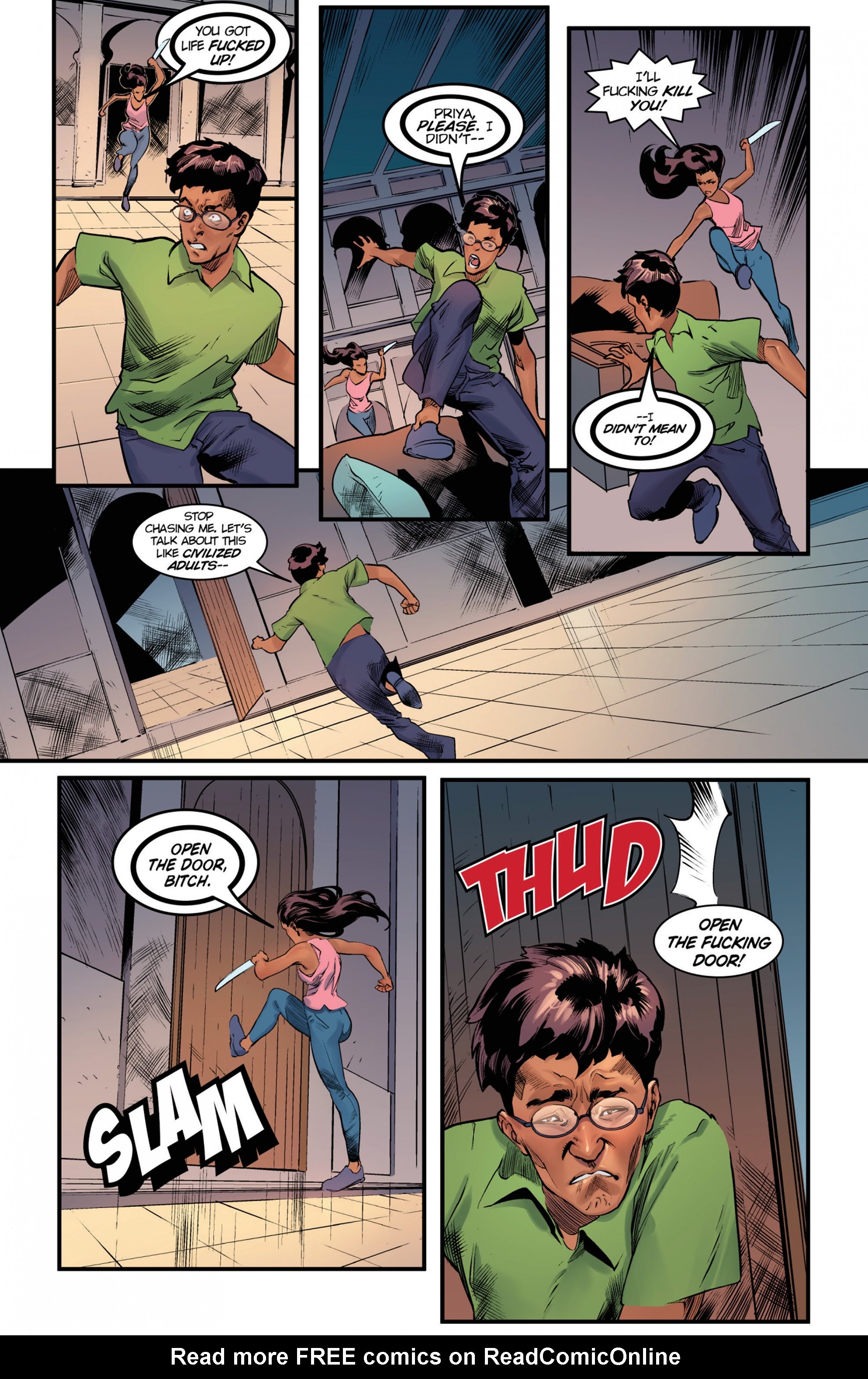 Read online Snatched comic -  Issue #3 - 6